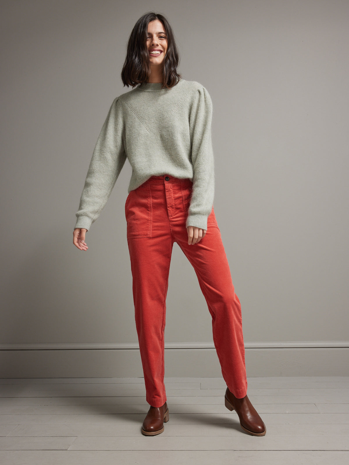 Damenhose aus Cord