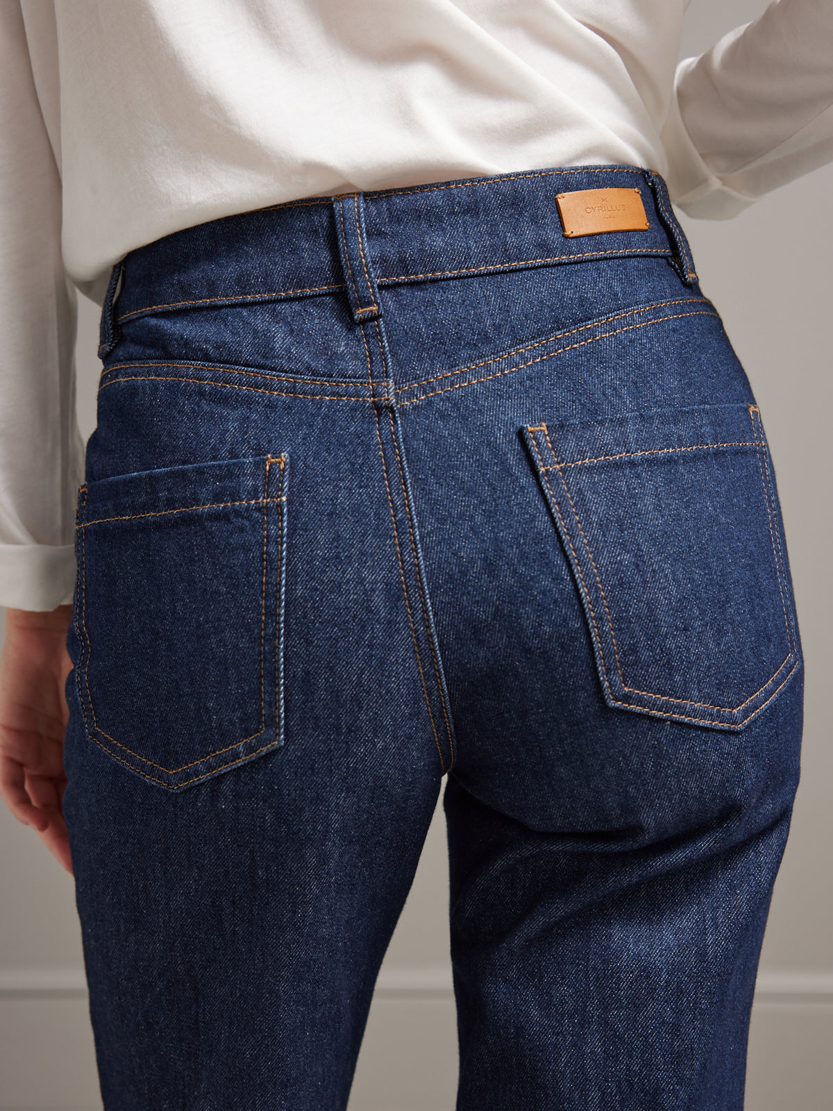 Damen Mom Jeans Andréa - Bio-Baumwolle, nachhaltiges Waschen