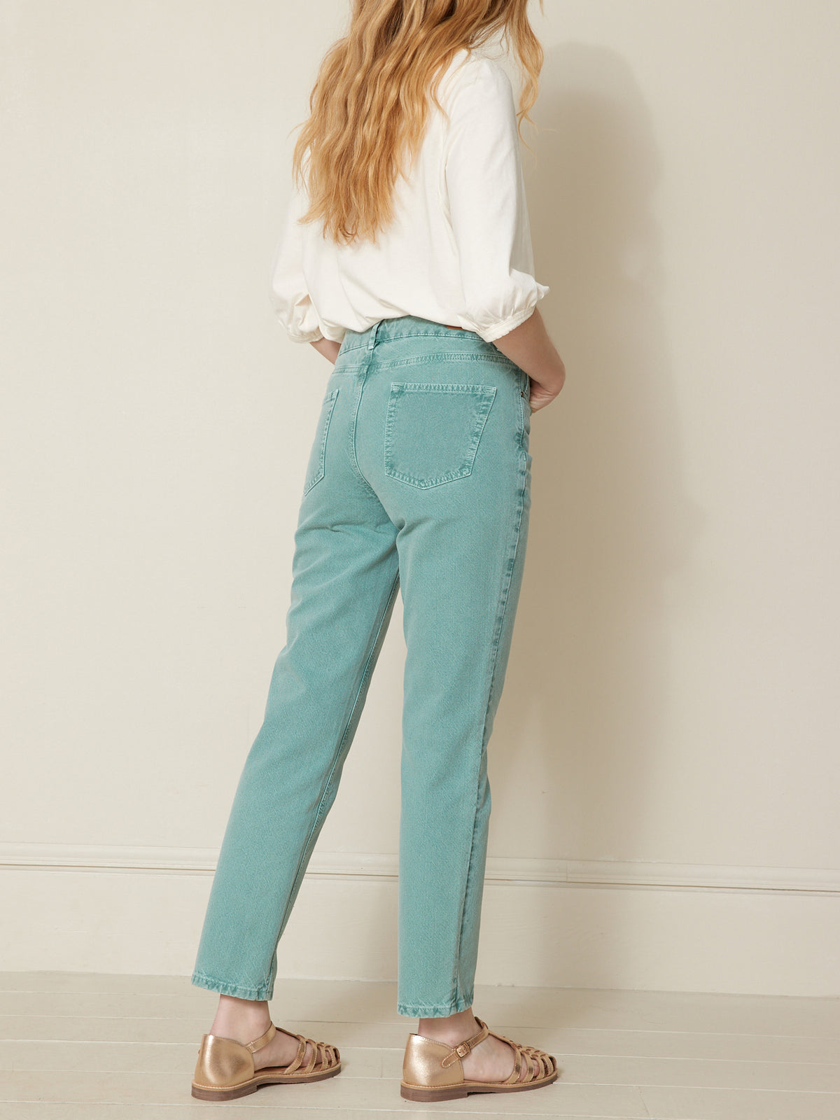 Damen Mom-Jeans Andréa - Bio-Baumwolle, nachhaltig gewaschen