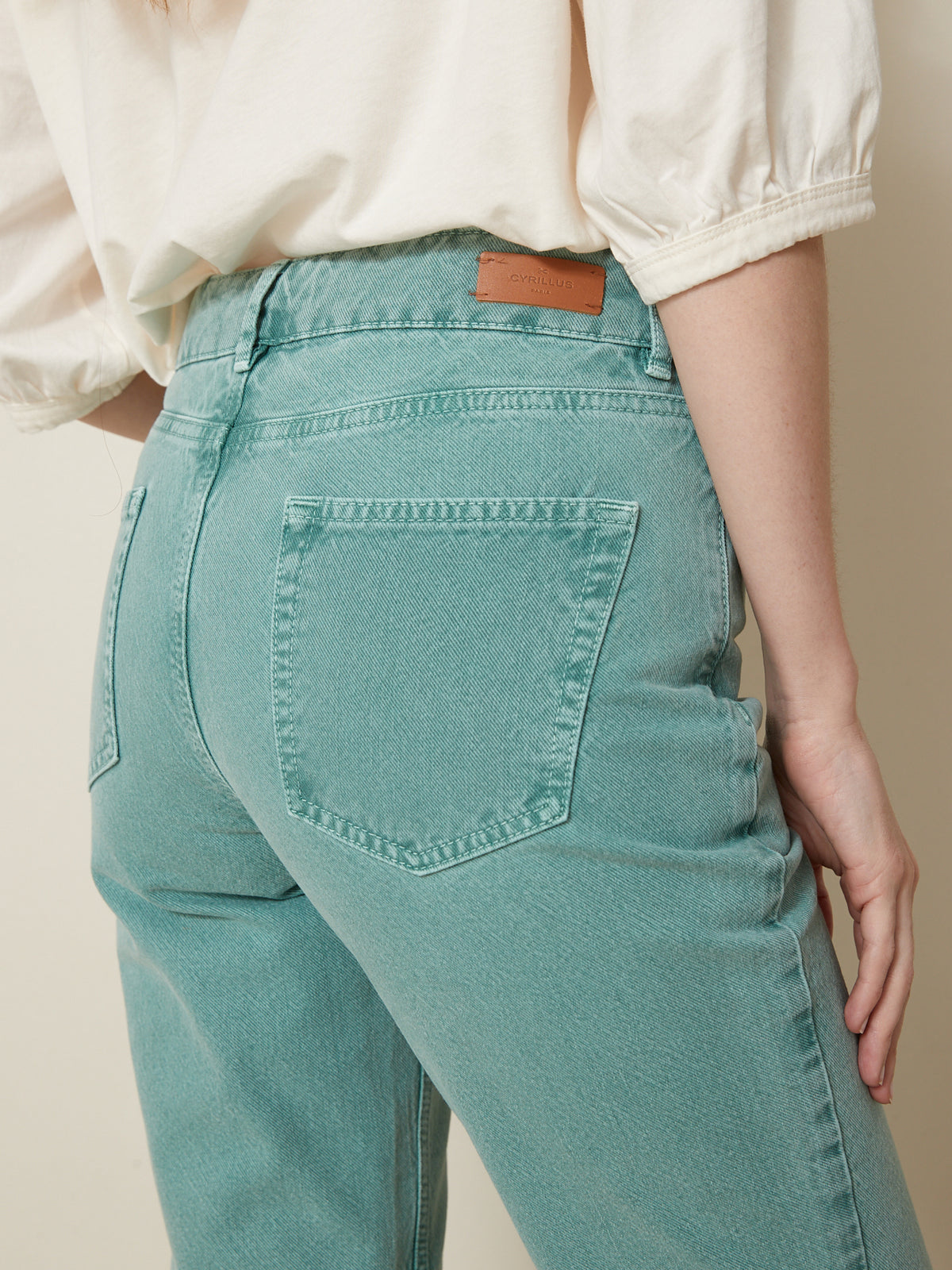 Damen Mom-Jeans Andréa - Bio-Baumwolle, nachhaltig gewaschen