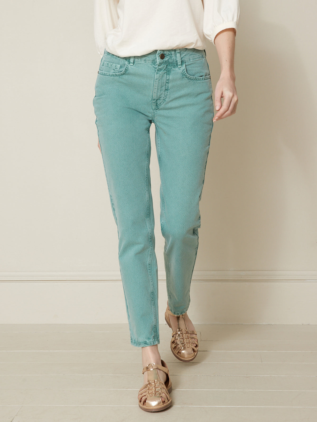 Damen Mom-Jeans Andréa - Bio-Baumwolle, nachhaltig gewaschen