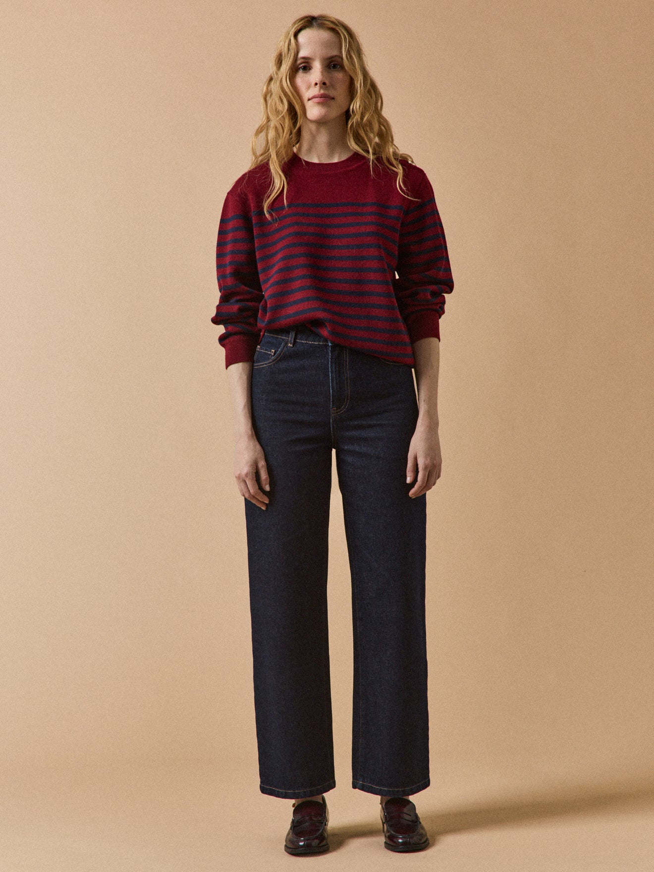 Jean large femme Émilie coton biologique