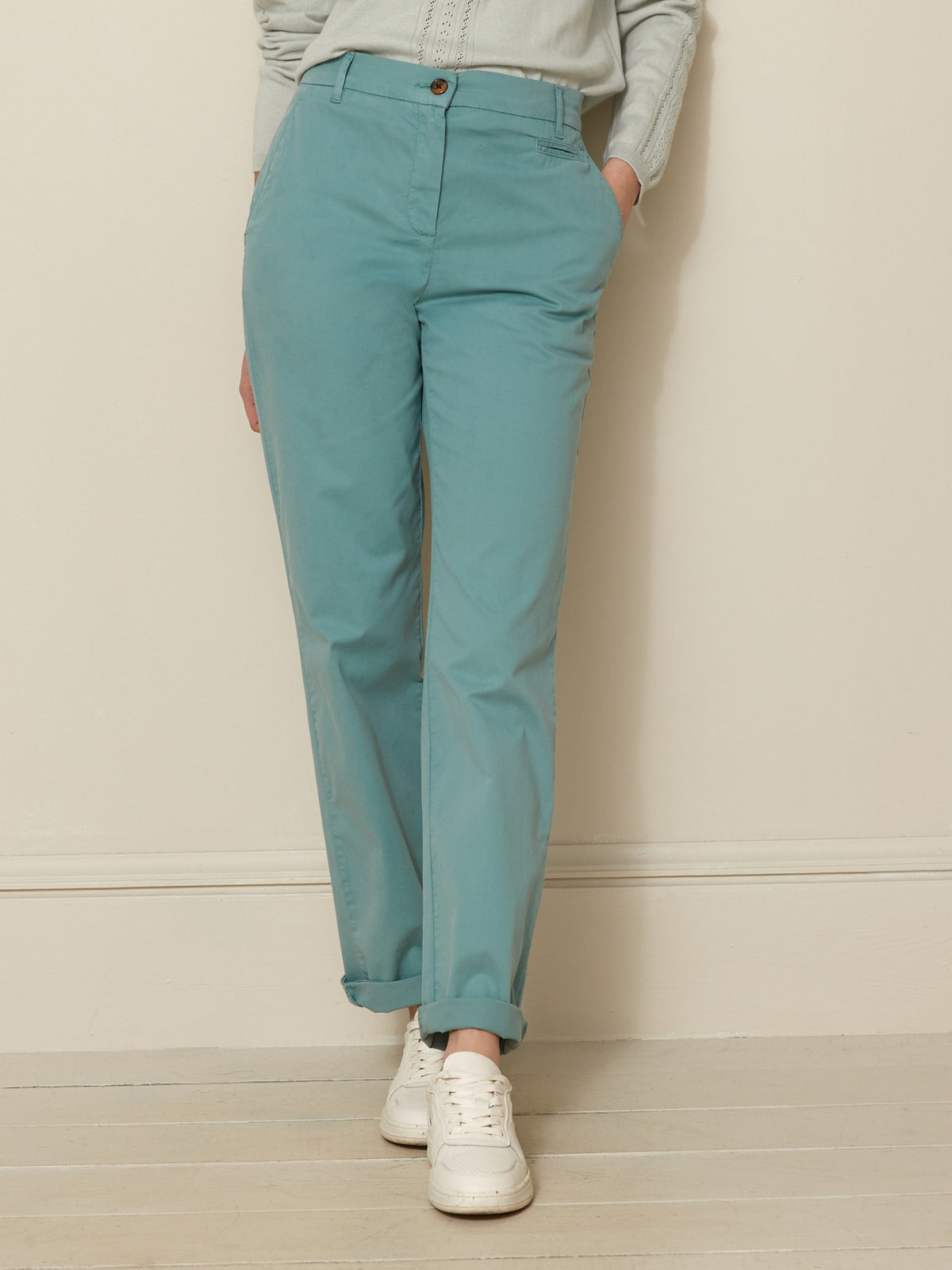 Pantalon chino femme Jade