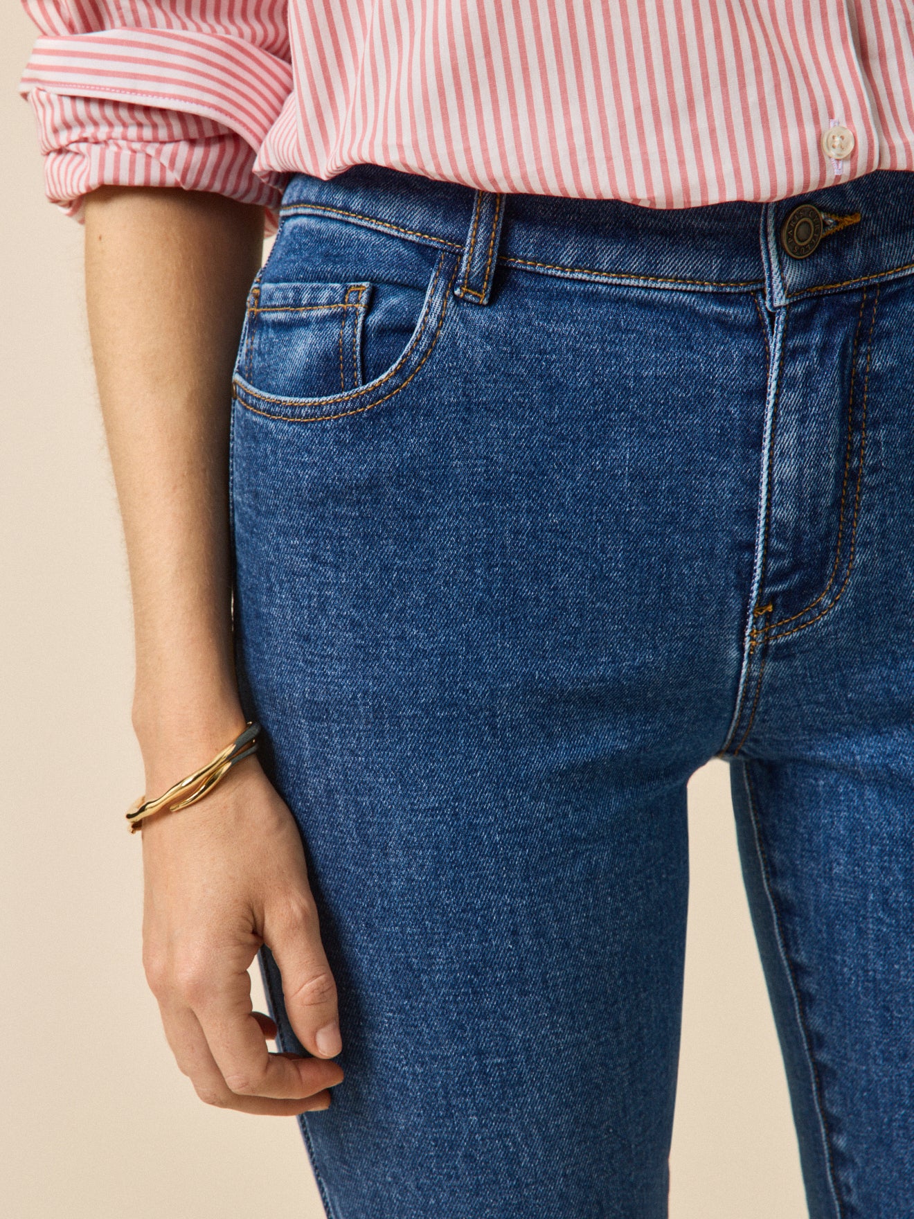 Damen Slim Fit Jeans Aurélie aus Bio-Bamwolle