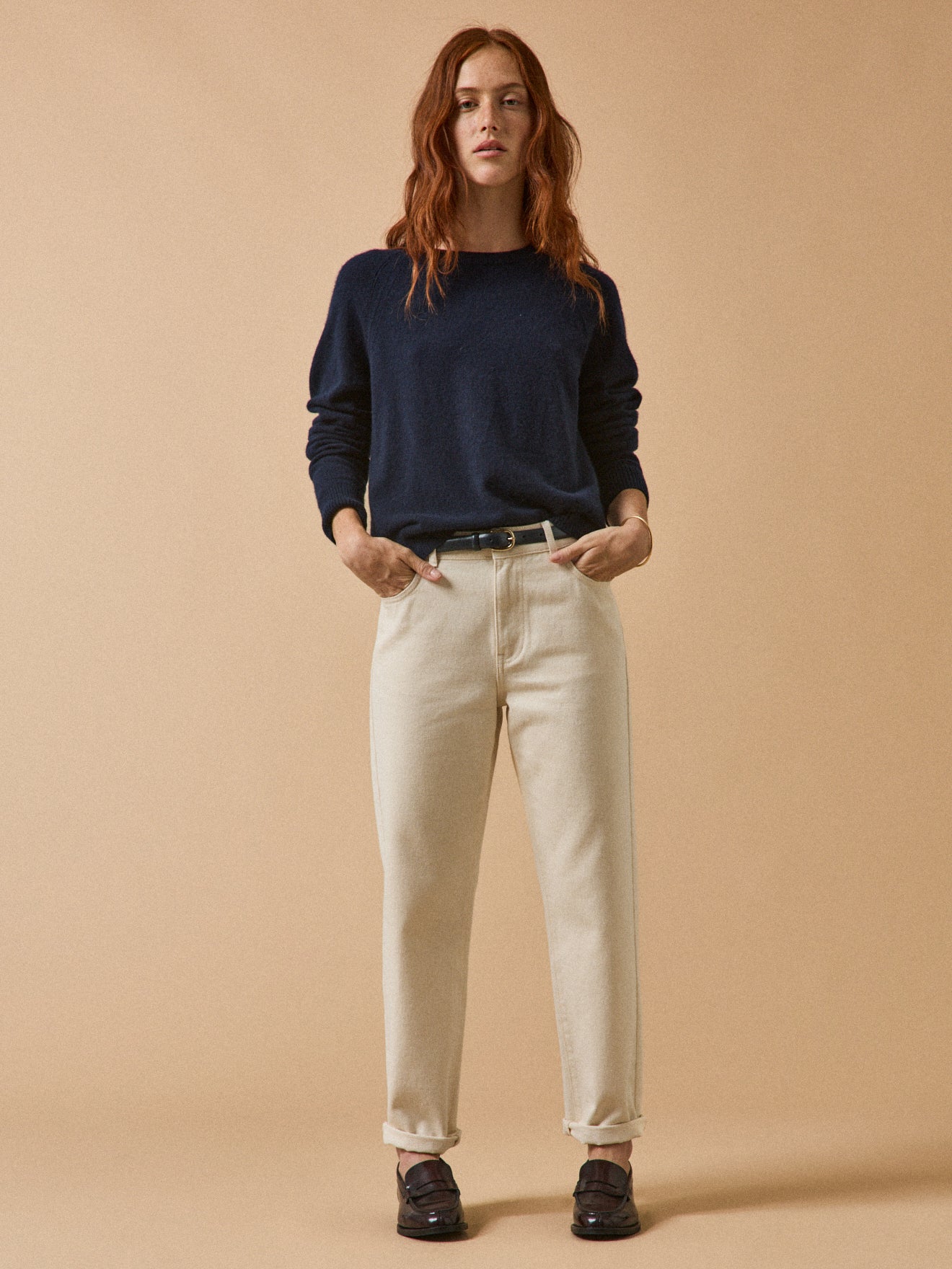 Damen Mom Jeans Claire - Bio-Baumwolle, nachhaltig gewaschen