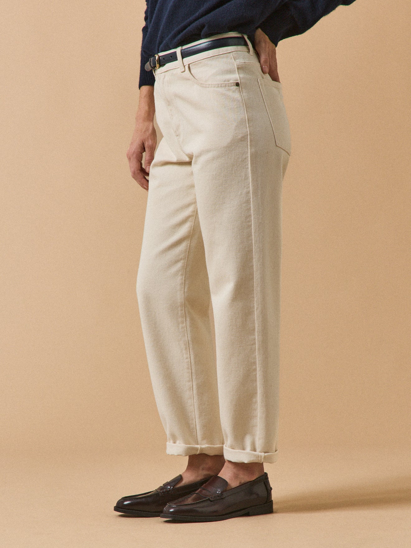 Damen Mom Jeans Claire - Bio-Baumwolle, nachhaltig gewaschen