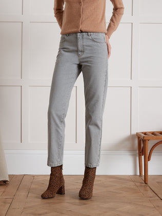 Damen Mom Jeans Claire - Bio-Baumwolle, nachhaltig gewaschen