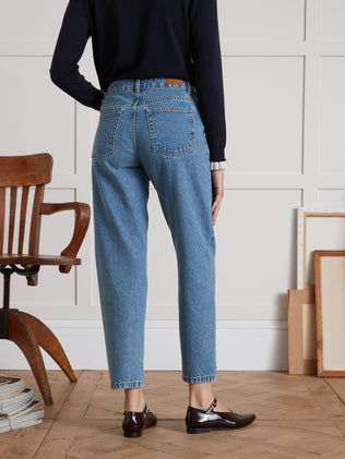 Damen Mom Jeans Claire - Bio-Baumwolle, nachhaltig gewaschen