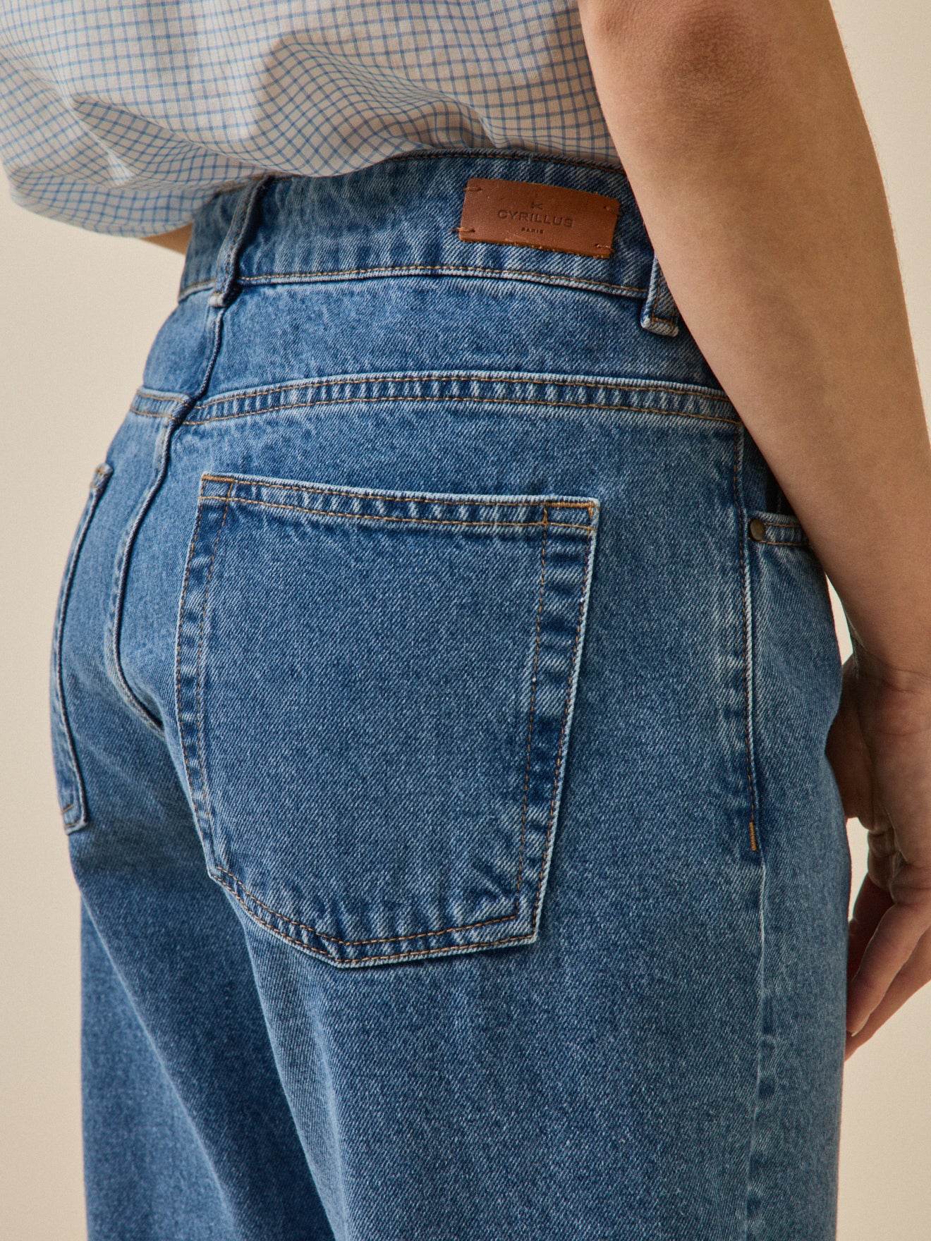 Damen Mom Jeans Claire - Bio-Baumwolle, nachhaltig gewaschen