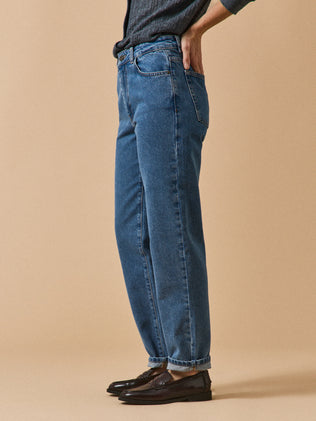 Damen Mom Jeans Claire - Bio-Baumwolle, nachhaltig gewaschen
