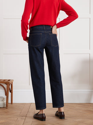 Damen Mom Jeans Claire - Bio-Baumwolle, nachhaltig gewaschen