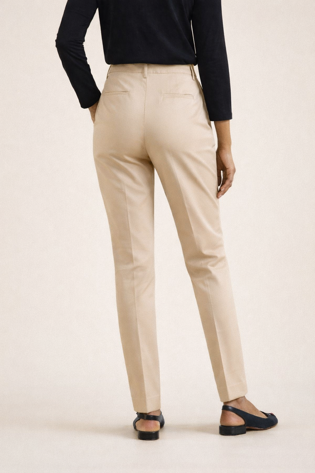Damenhose Eve aus Baumwoll-Satin