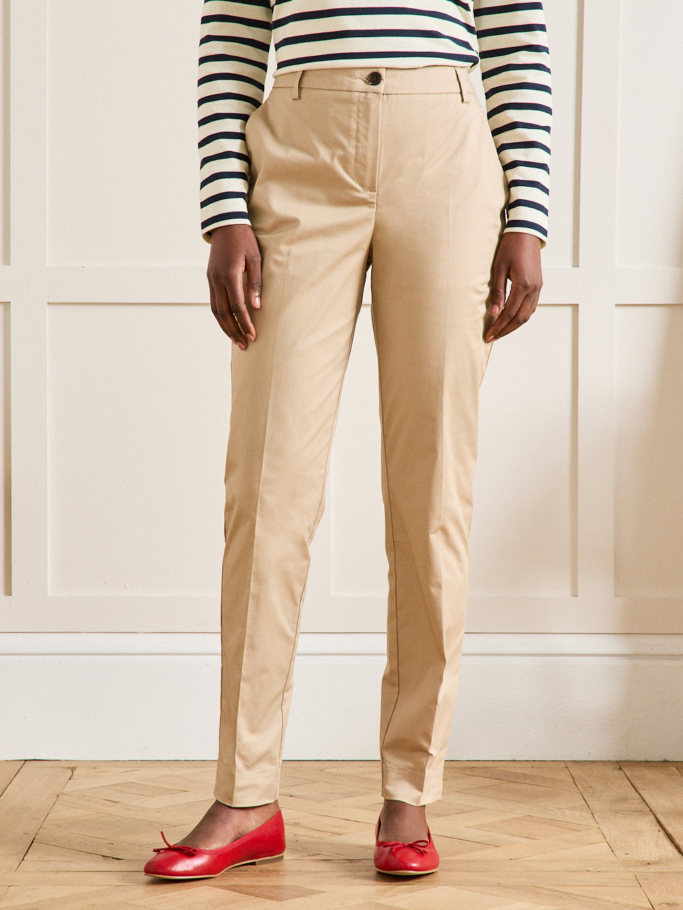 Damenhose Eve aus Baumwoll-Satin