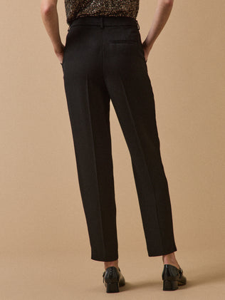 Pantalon droit tissu crêpe femme Joy