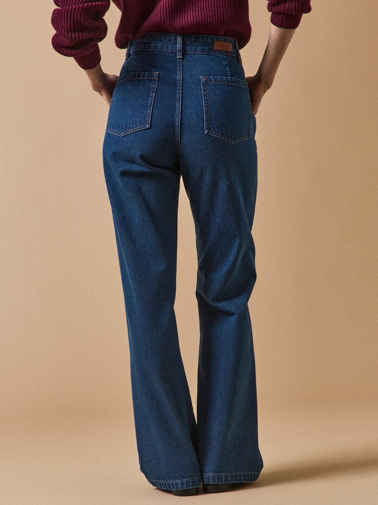 Damen-Schlaghose Suzanne aus Bio-Baumwolle