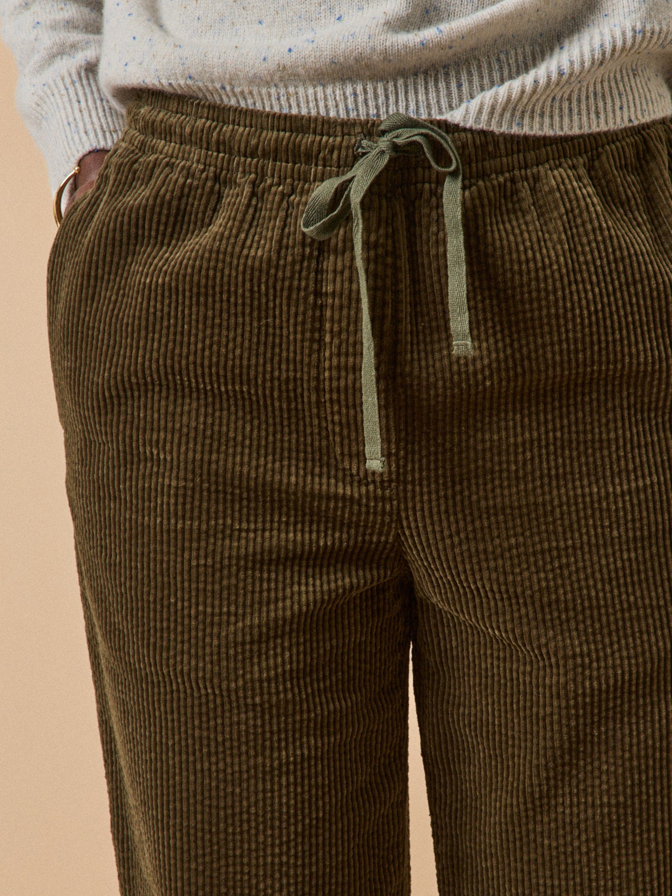 Pantalon velours gaufré femme Agathe