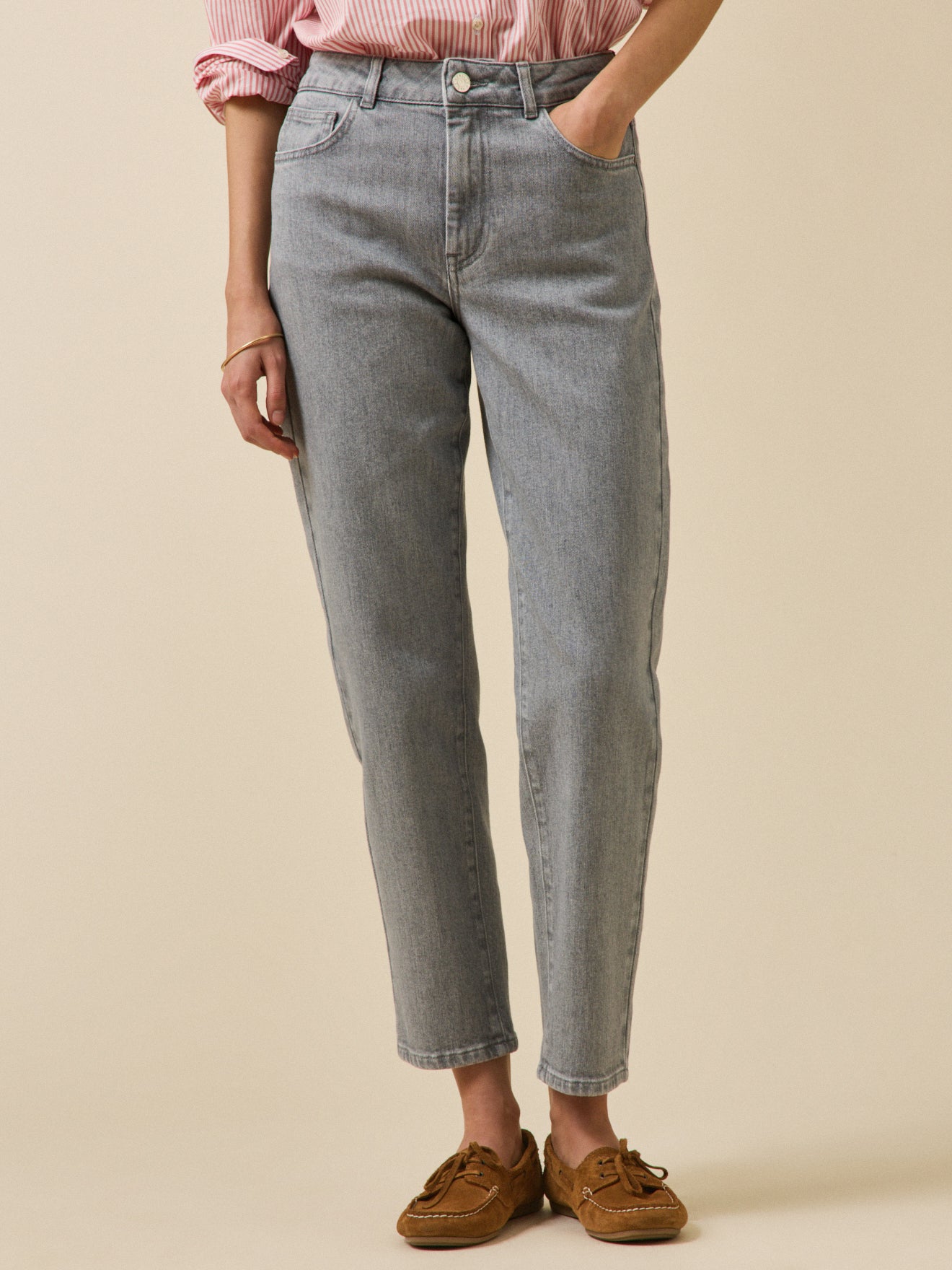 Damen Mom-Jeans Claire aus Bio-Baumwolle