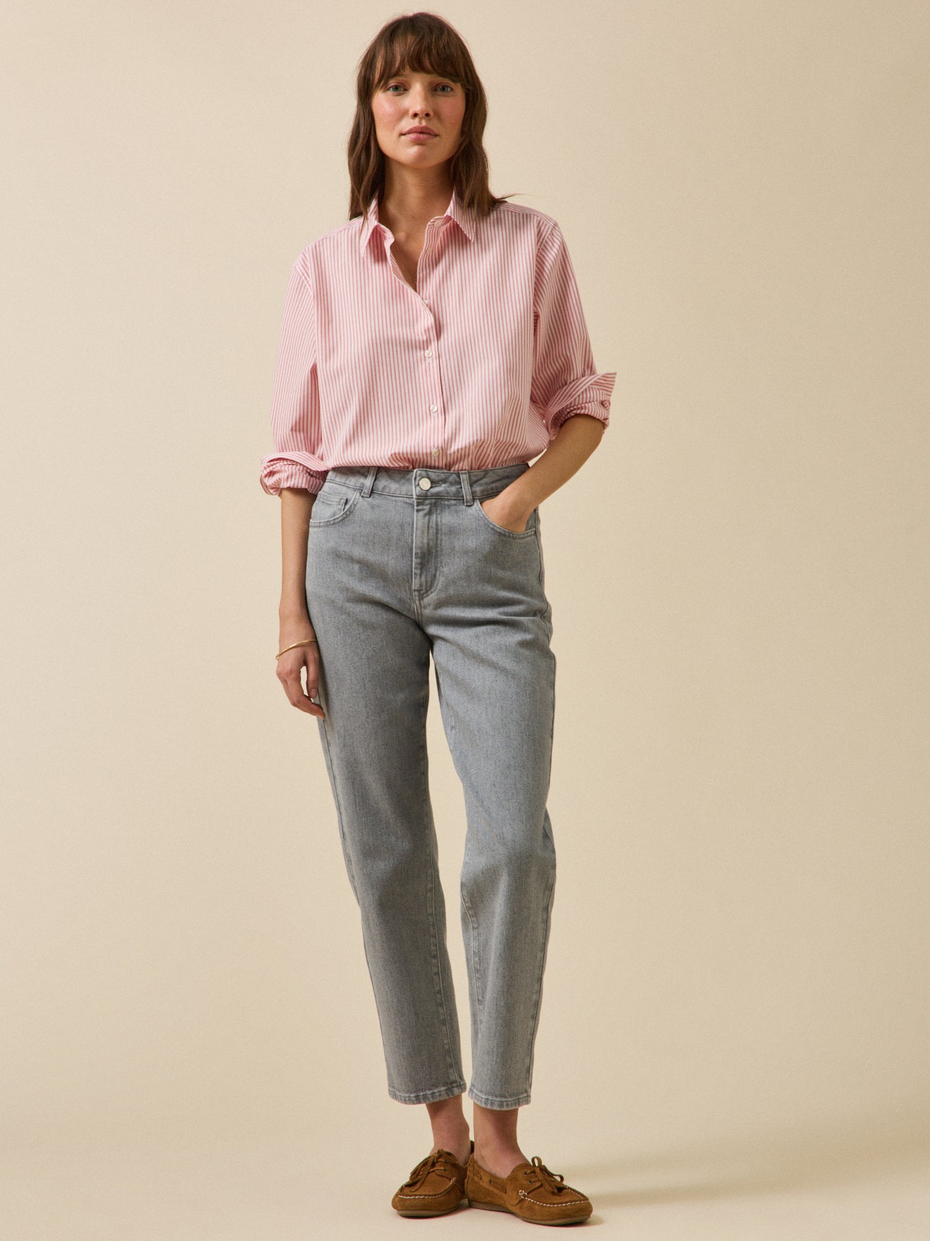 Damen Mom-Jeans Claire aus Bio-Baumwolle