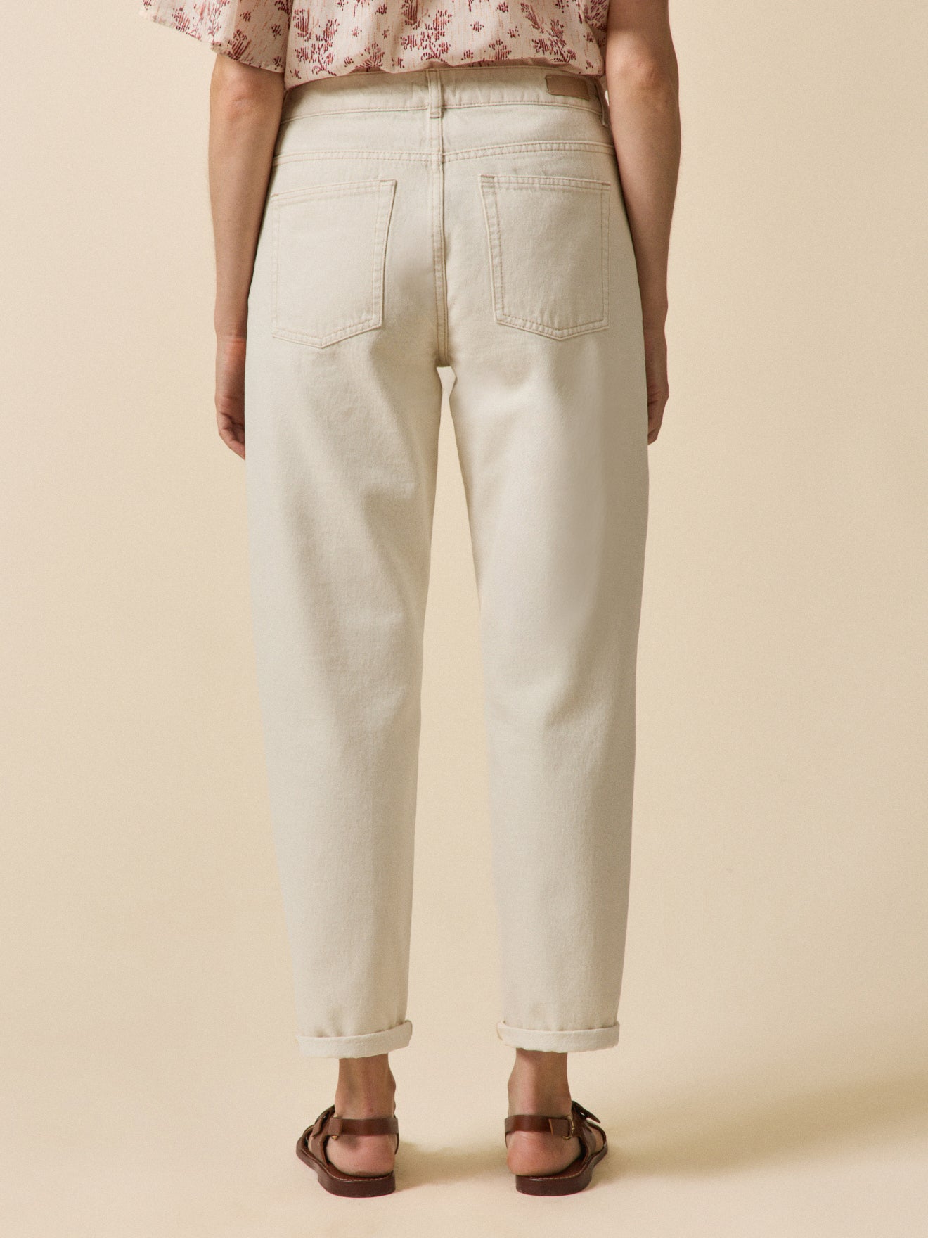 Jean mom femme Claire coton biologique