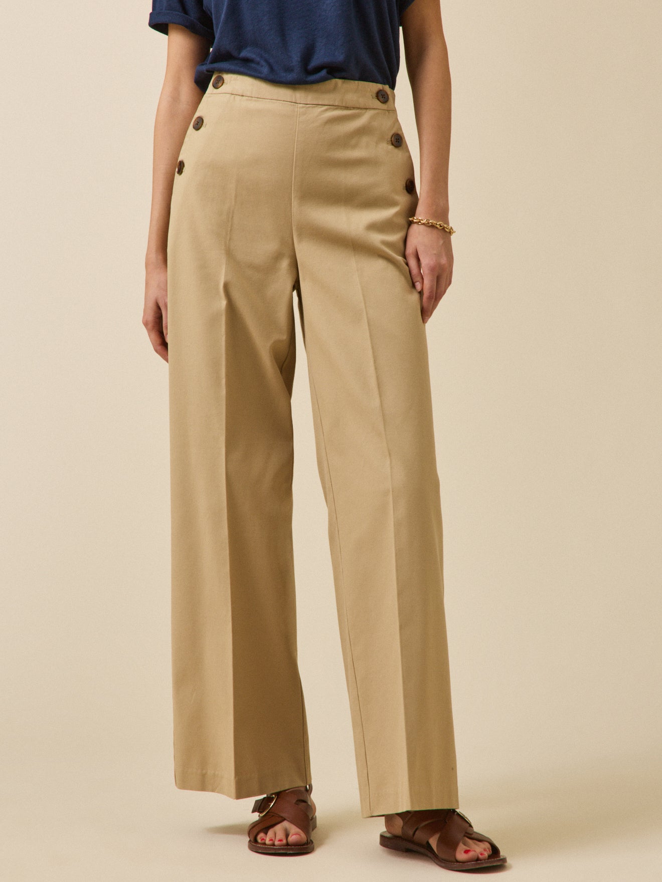 Damen-Schubhose Maé mit weitem Bein