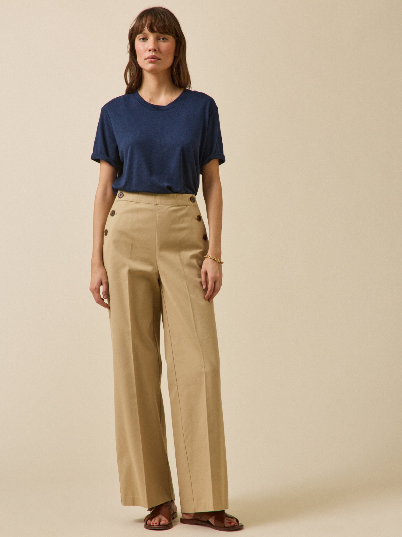 Damen-Schubhose Maé mit weitem Bein