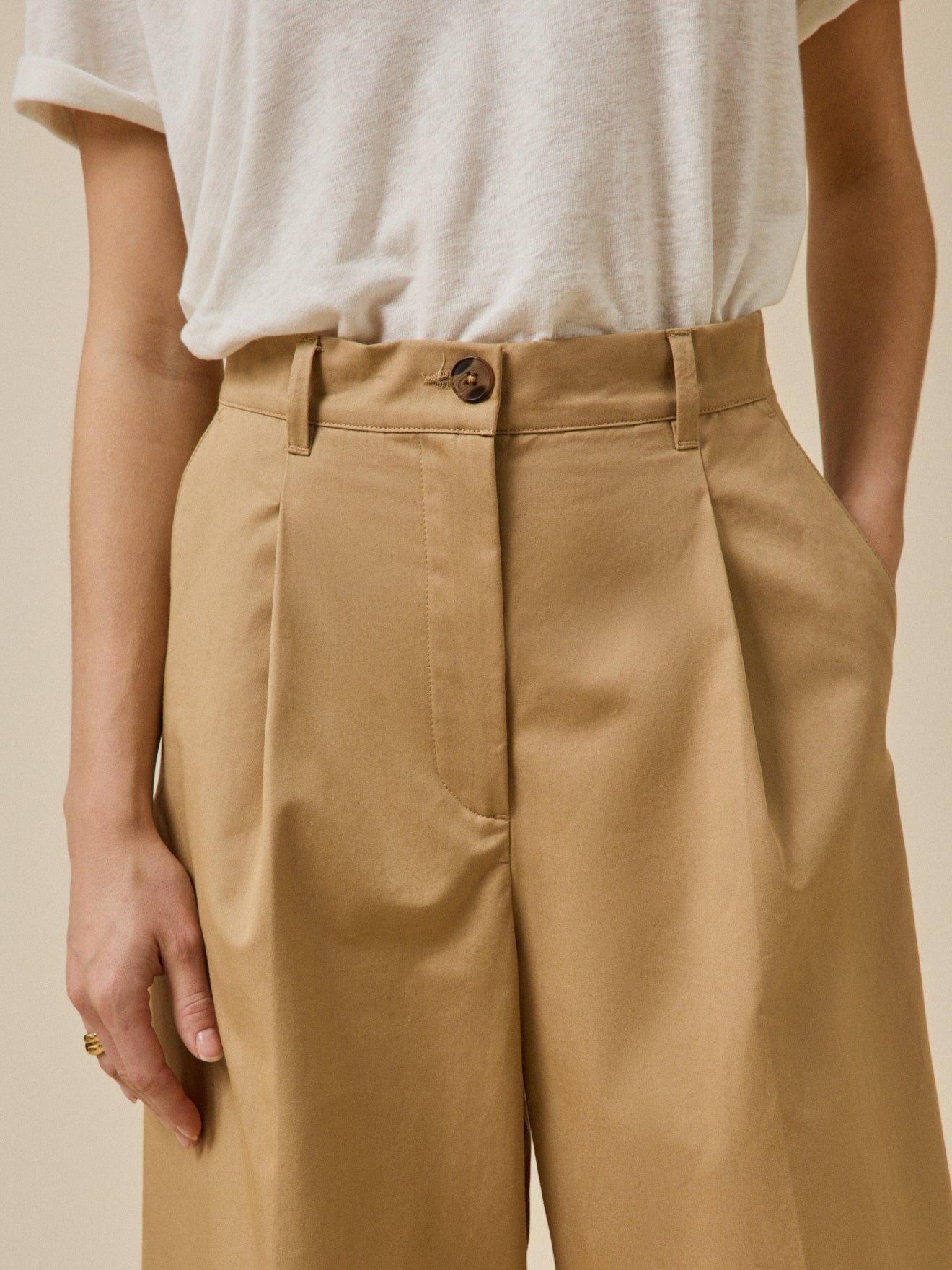 Pantalon large femme Agnès