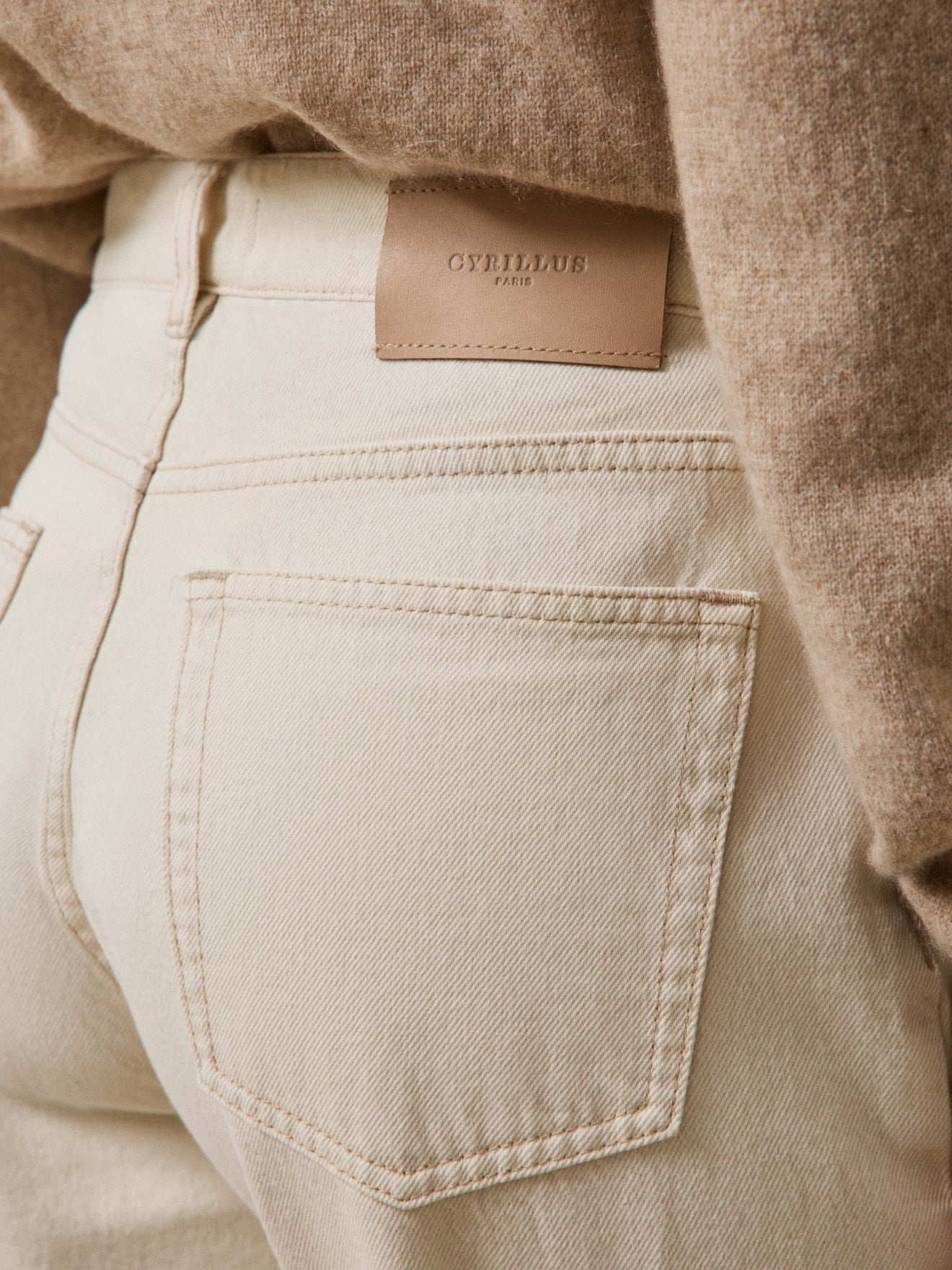 Gerade Damenjeans Laure aus Bio-Baumwolle