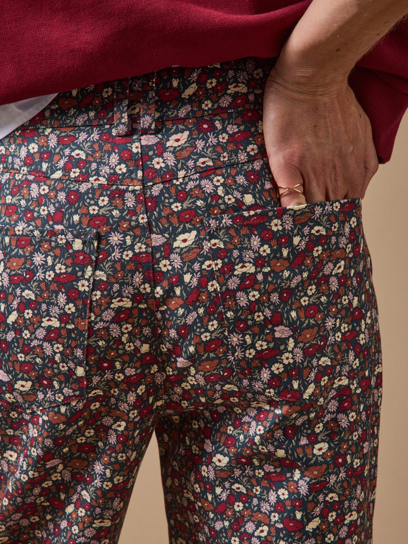 Pantalon wide femme Petal&Daisy - Made with Liberty Fabrics