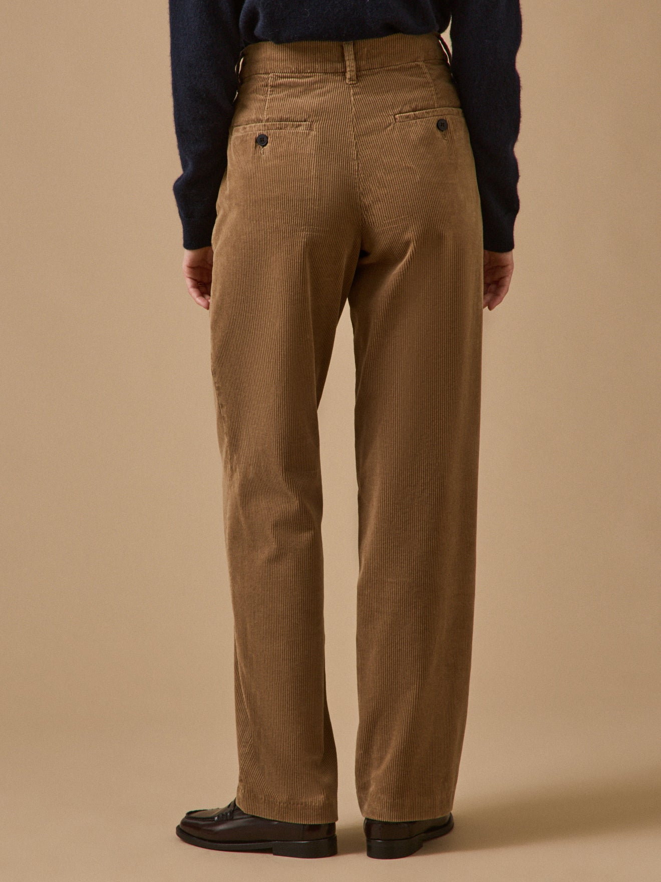 Damen-Chinohose Marina aus Velours