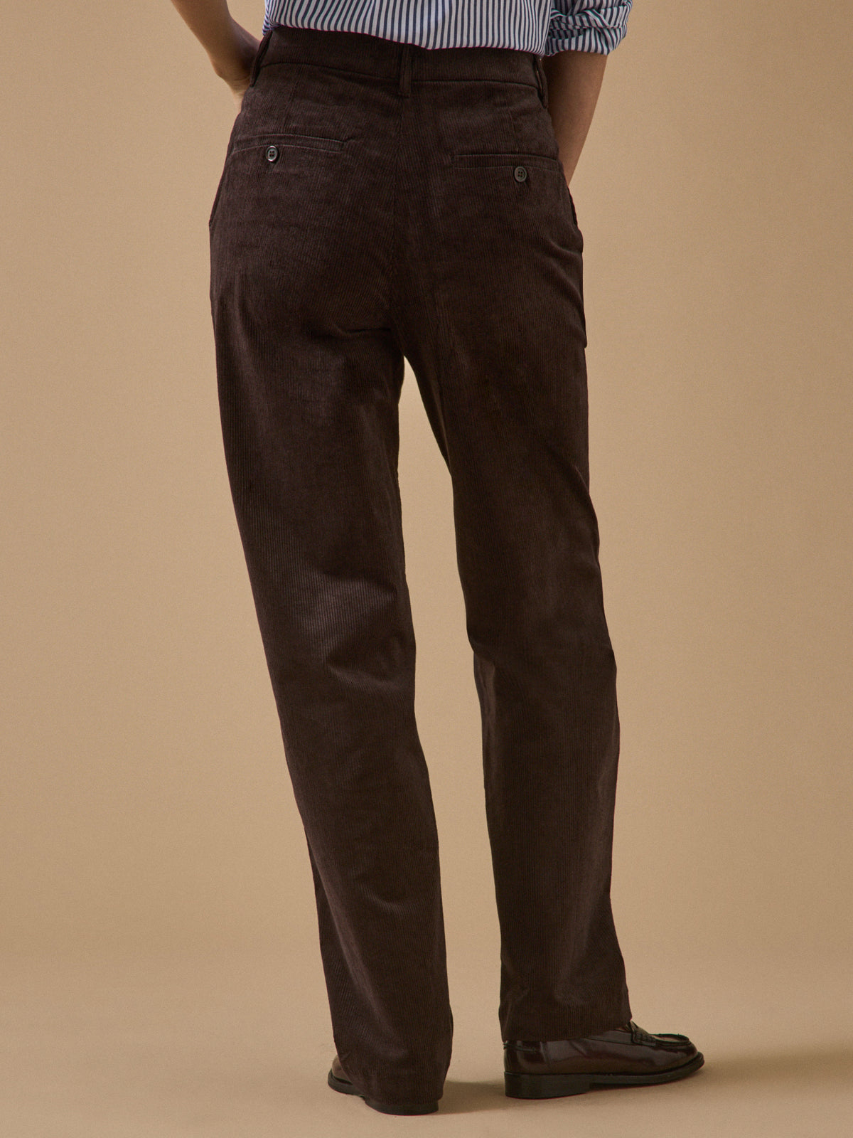 Damen-Chinohose Marina aus Velours