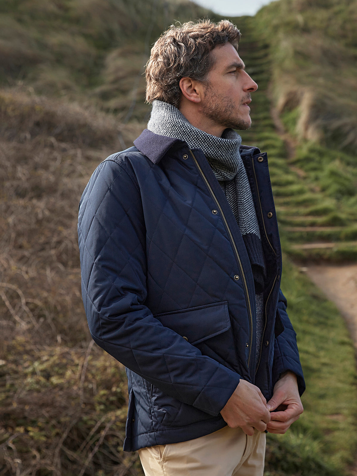 Veste matelassée homme