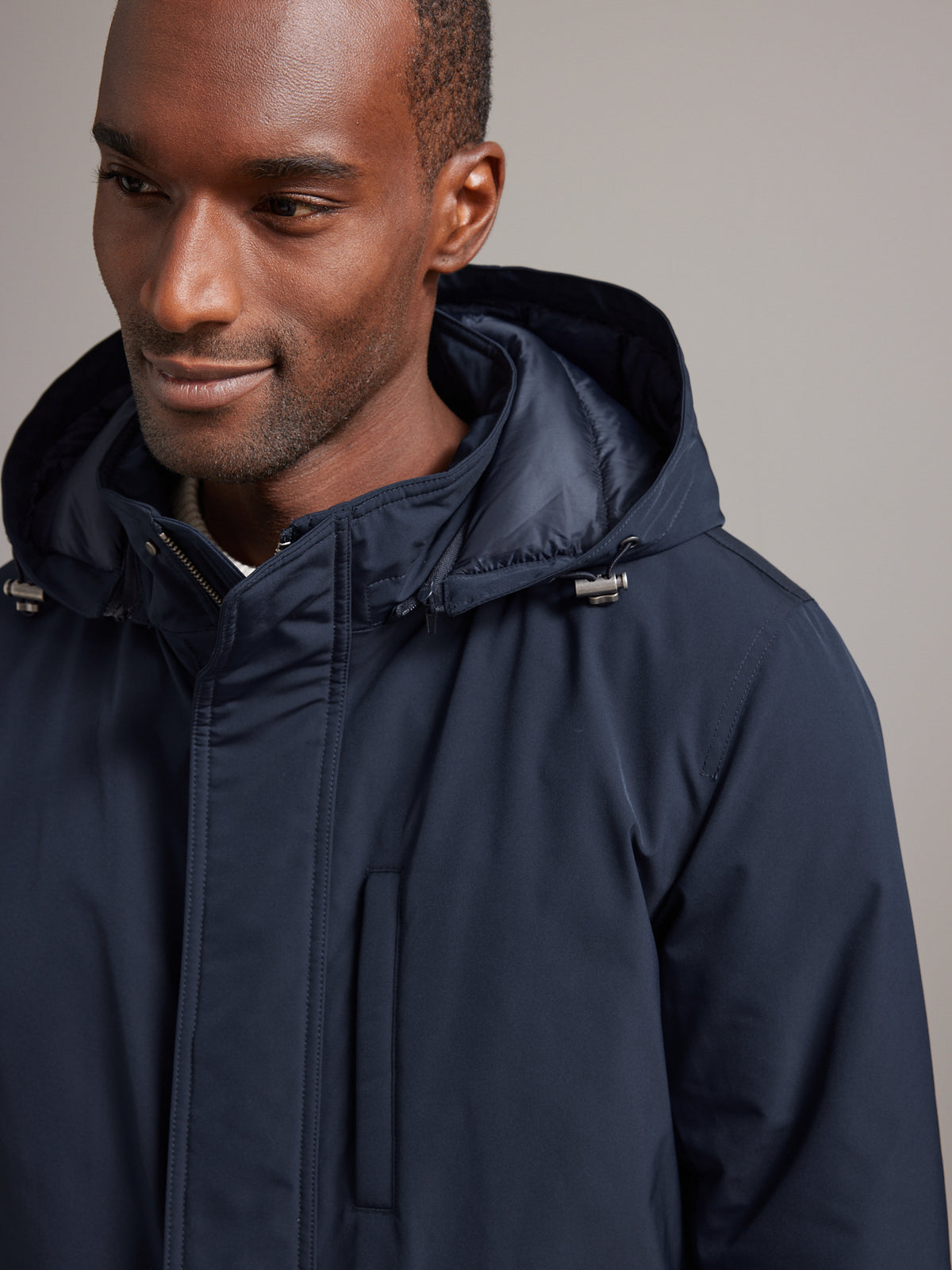 Parka courte city homme