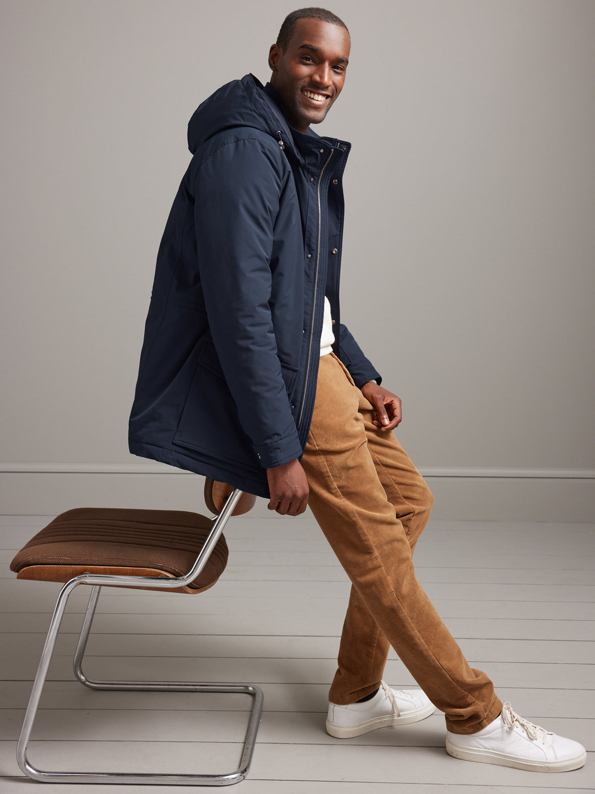 Parka courte city homme