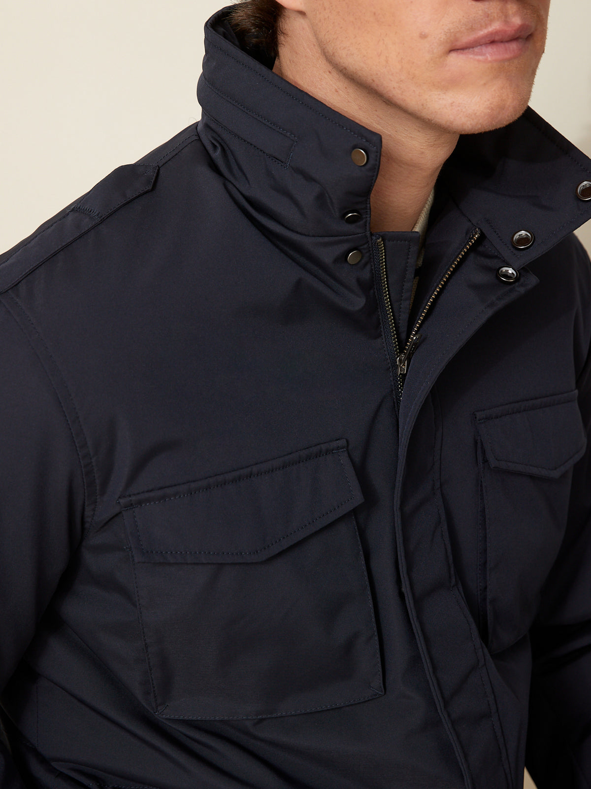 Wattierte Herren-Safarijacke