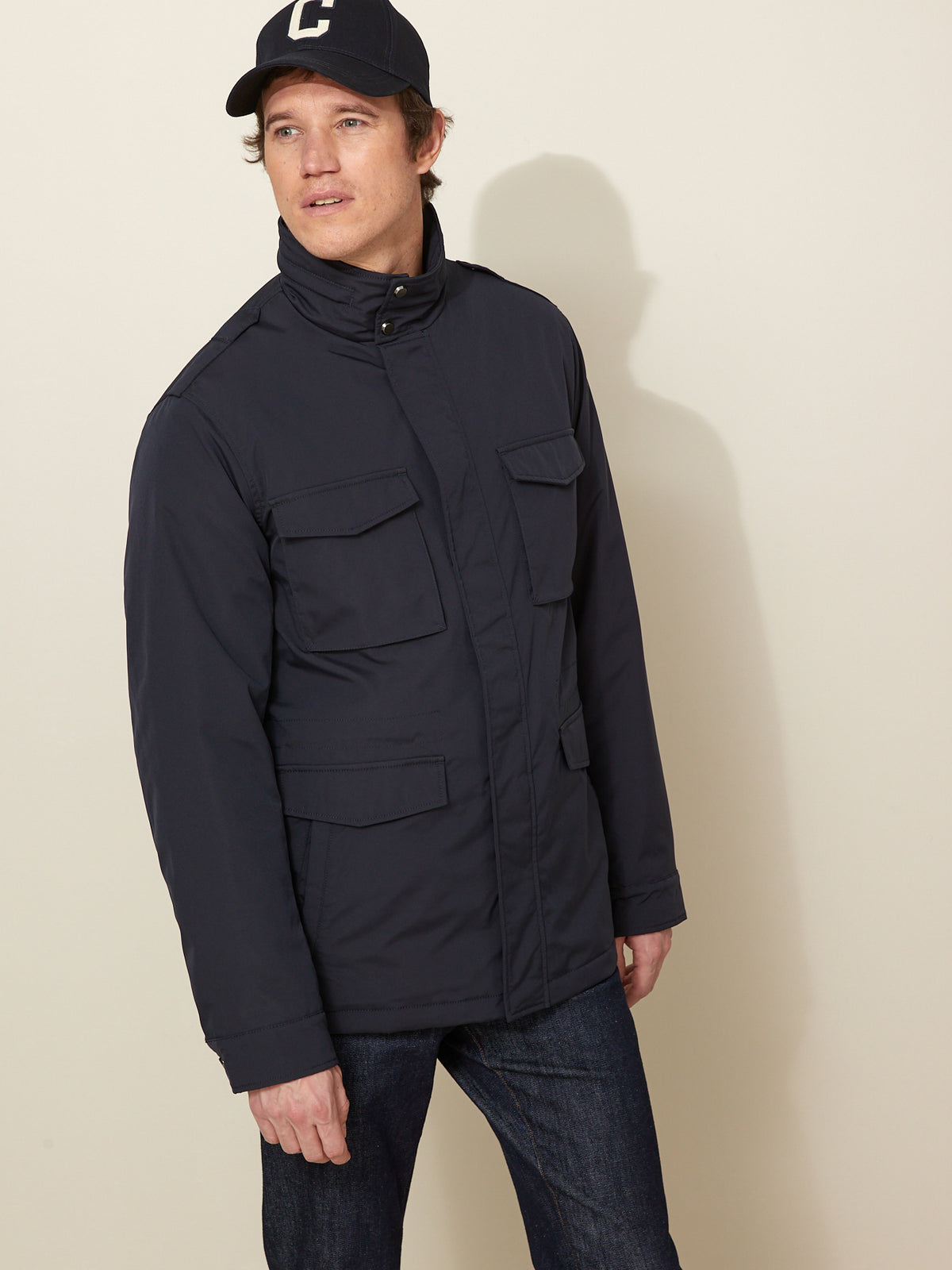 Parka saharienne ouatinée homme