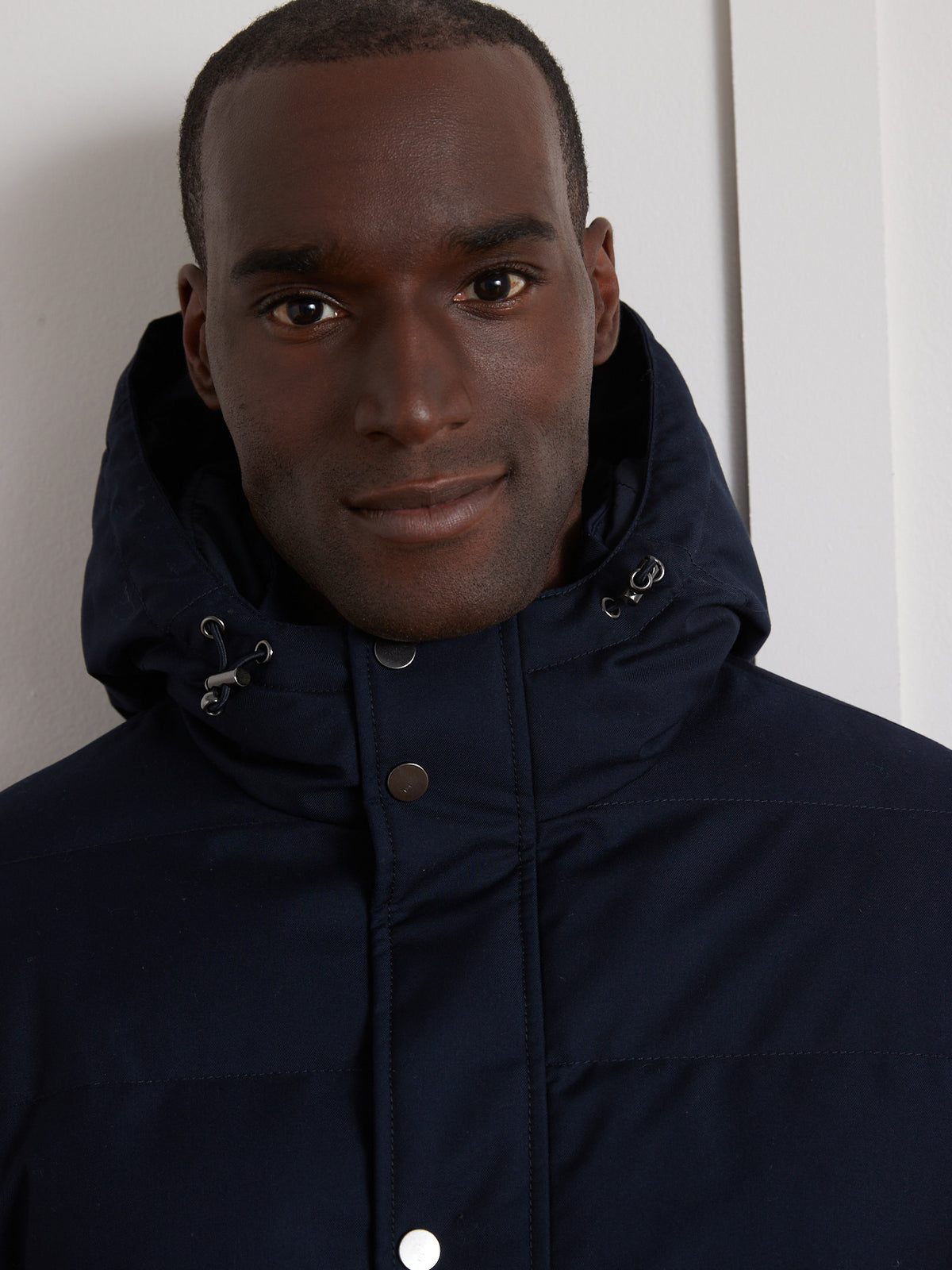 Parka courte matelassée homme
