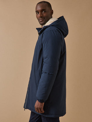Parka longue imperméable homme