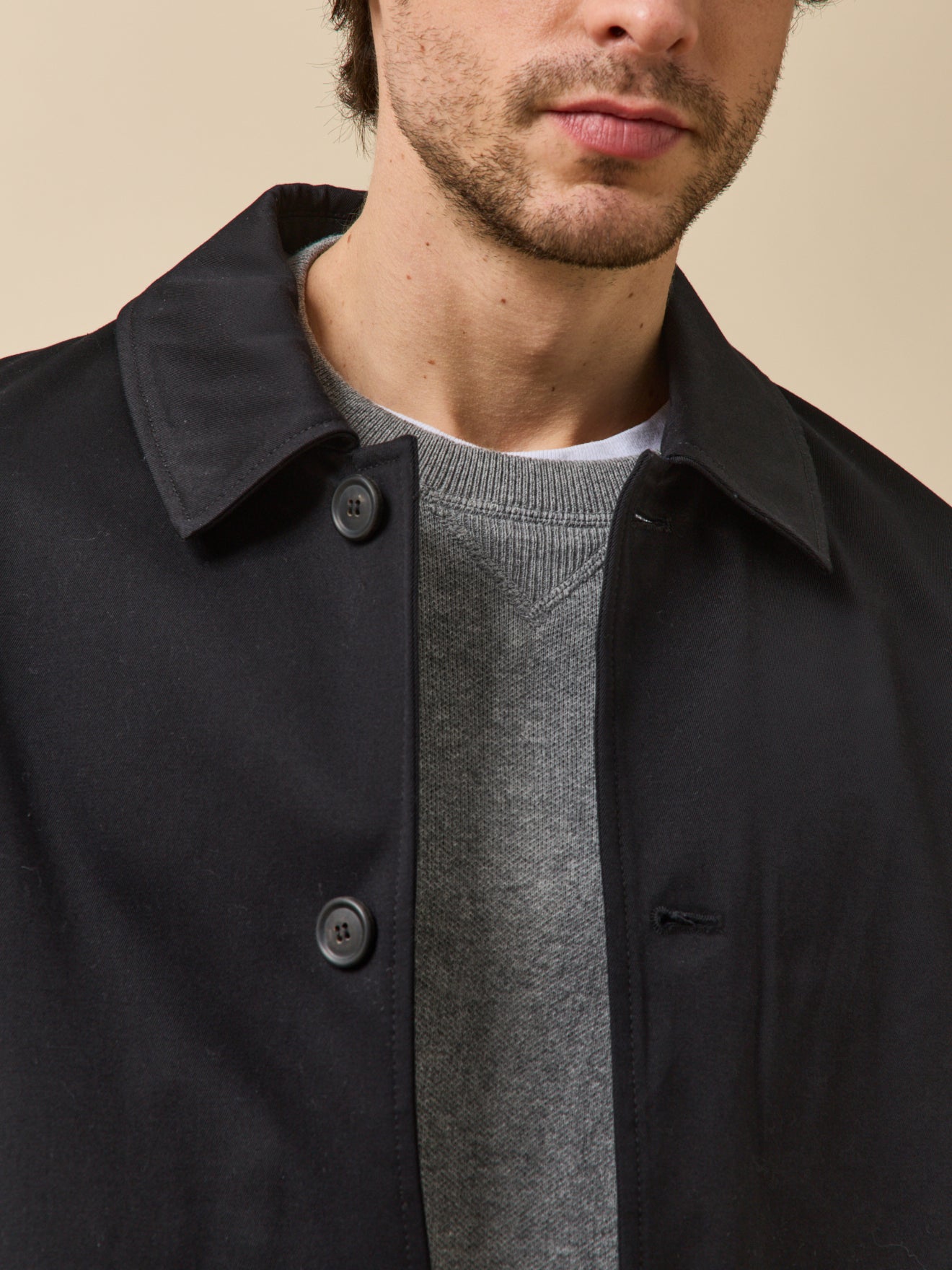 Trench déperlant homme