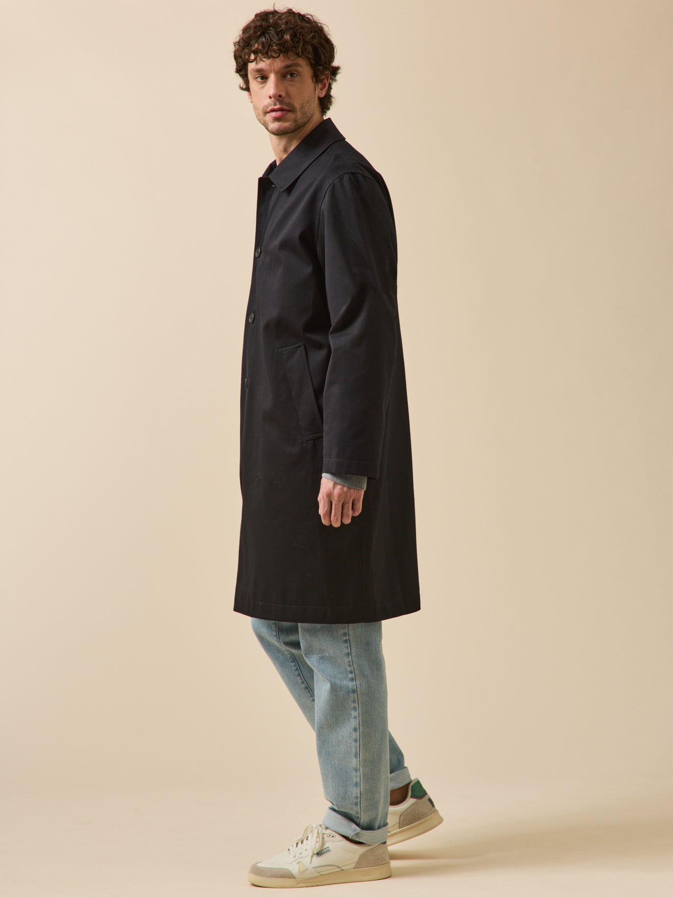 Trench déperlant homme