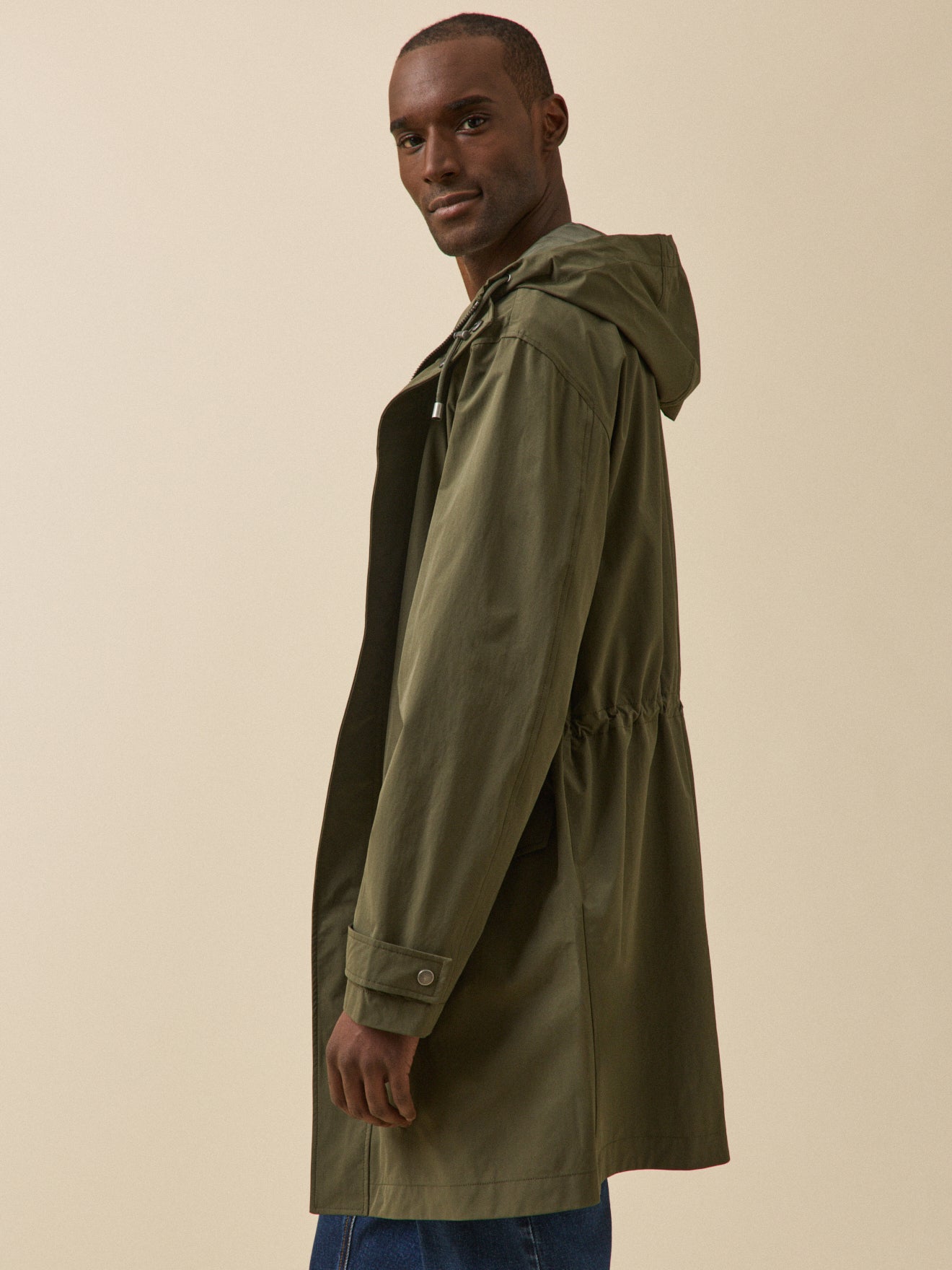 Parka ultra light longue homme