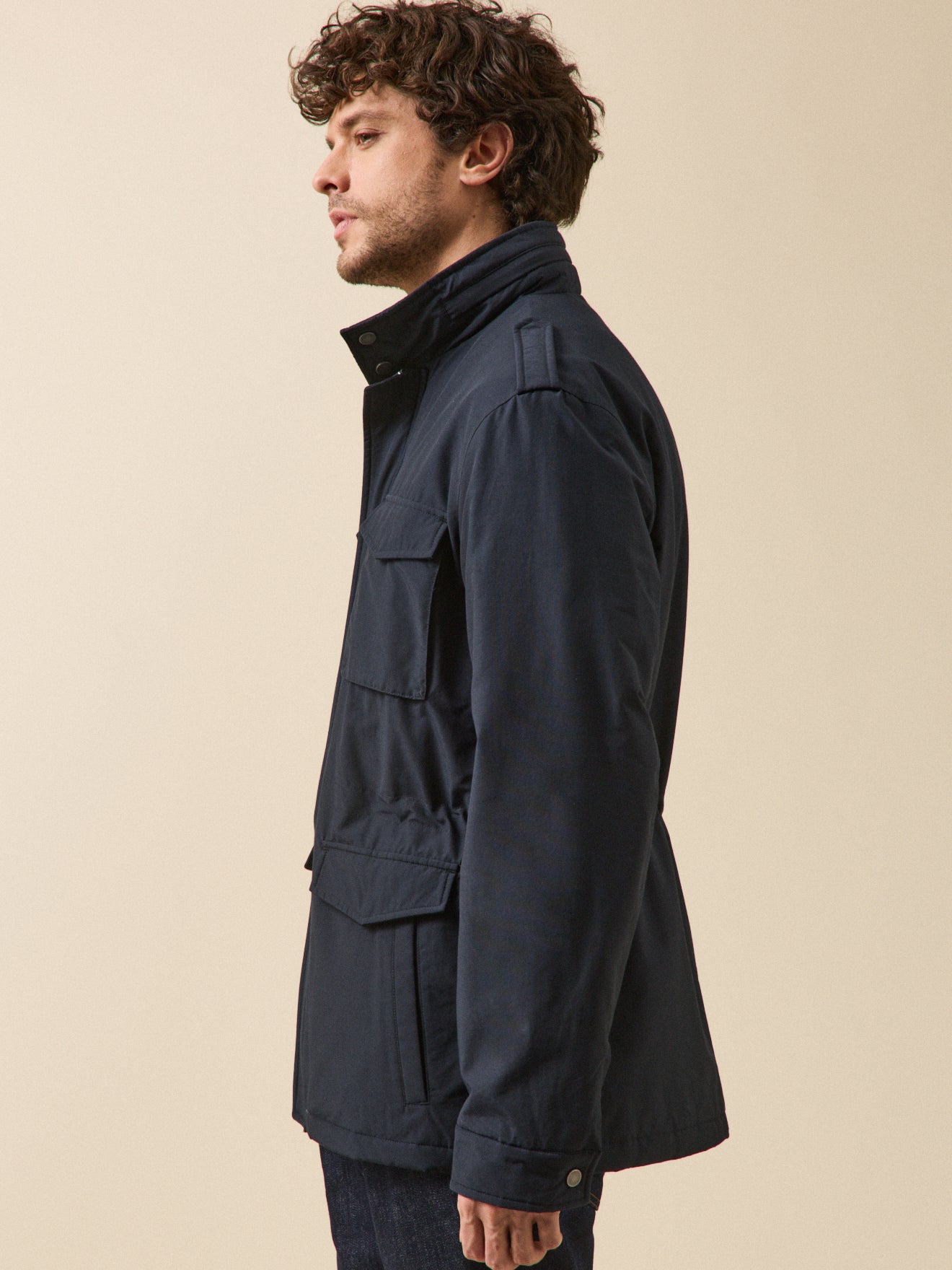 Parka saharienne ouatinée homme