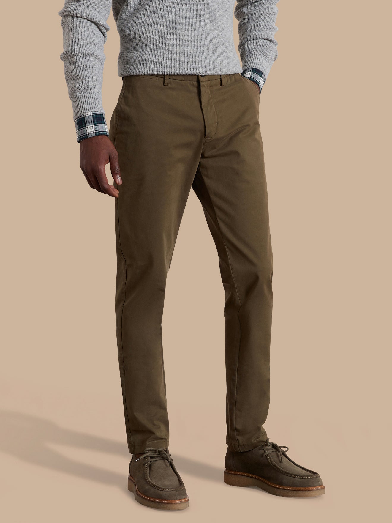 Chino gabardine homme