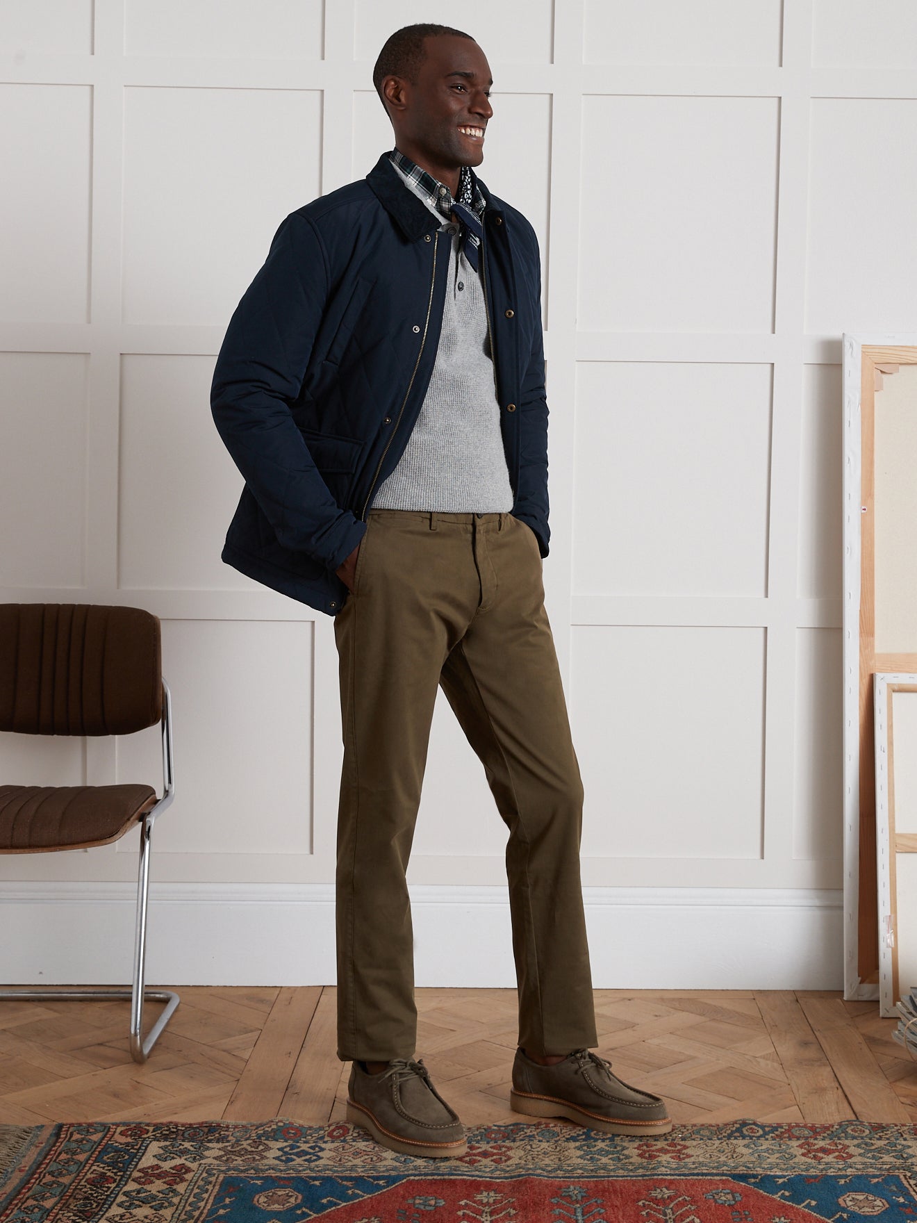 Pantalon chino homme