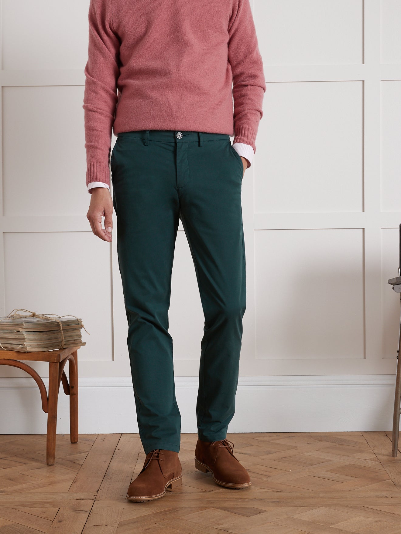 Pantalon chino homme