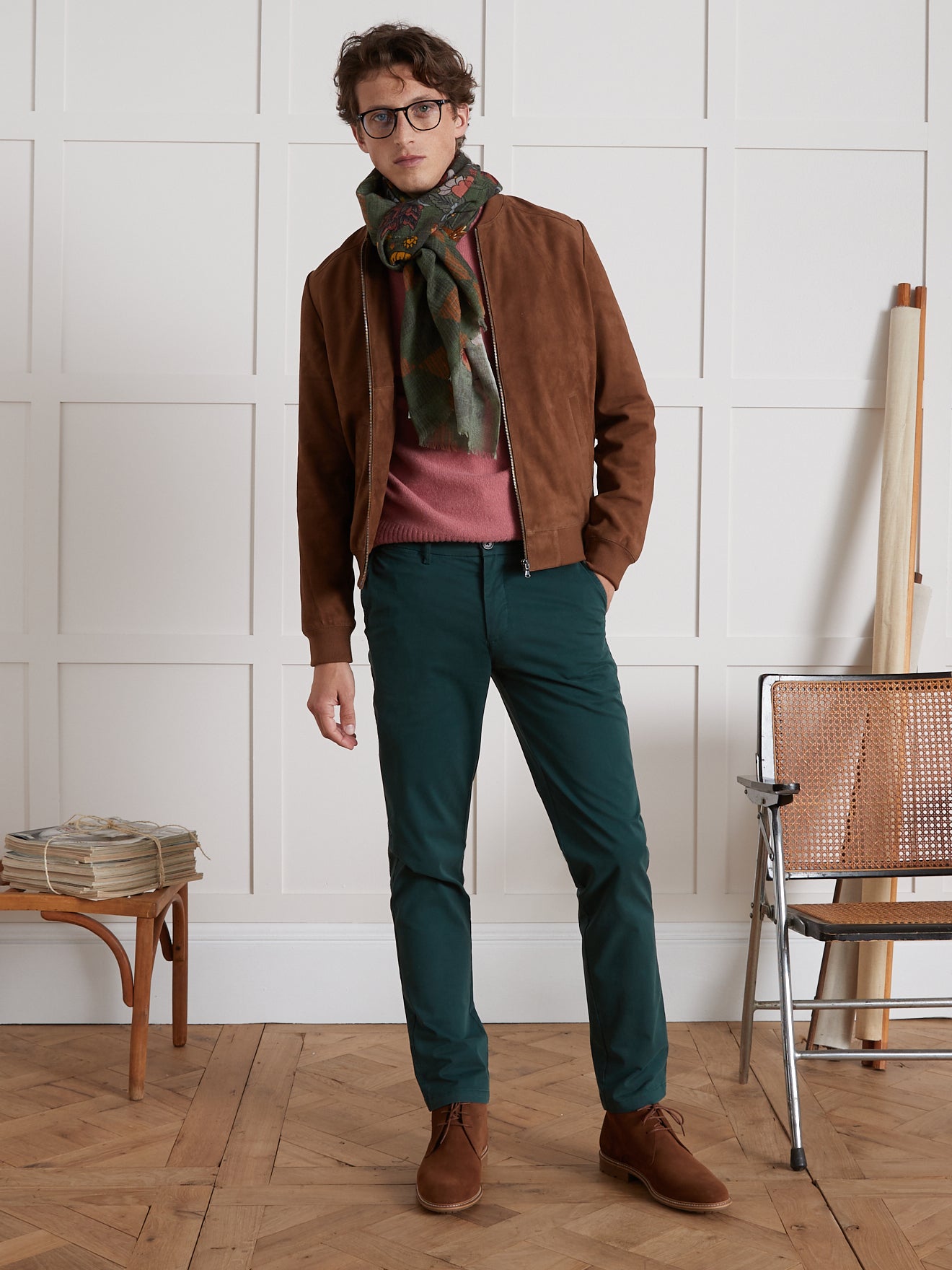 Pantalon chino homme