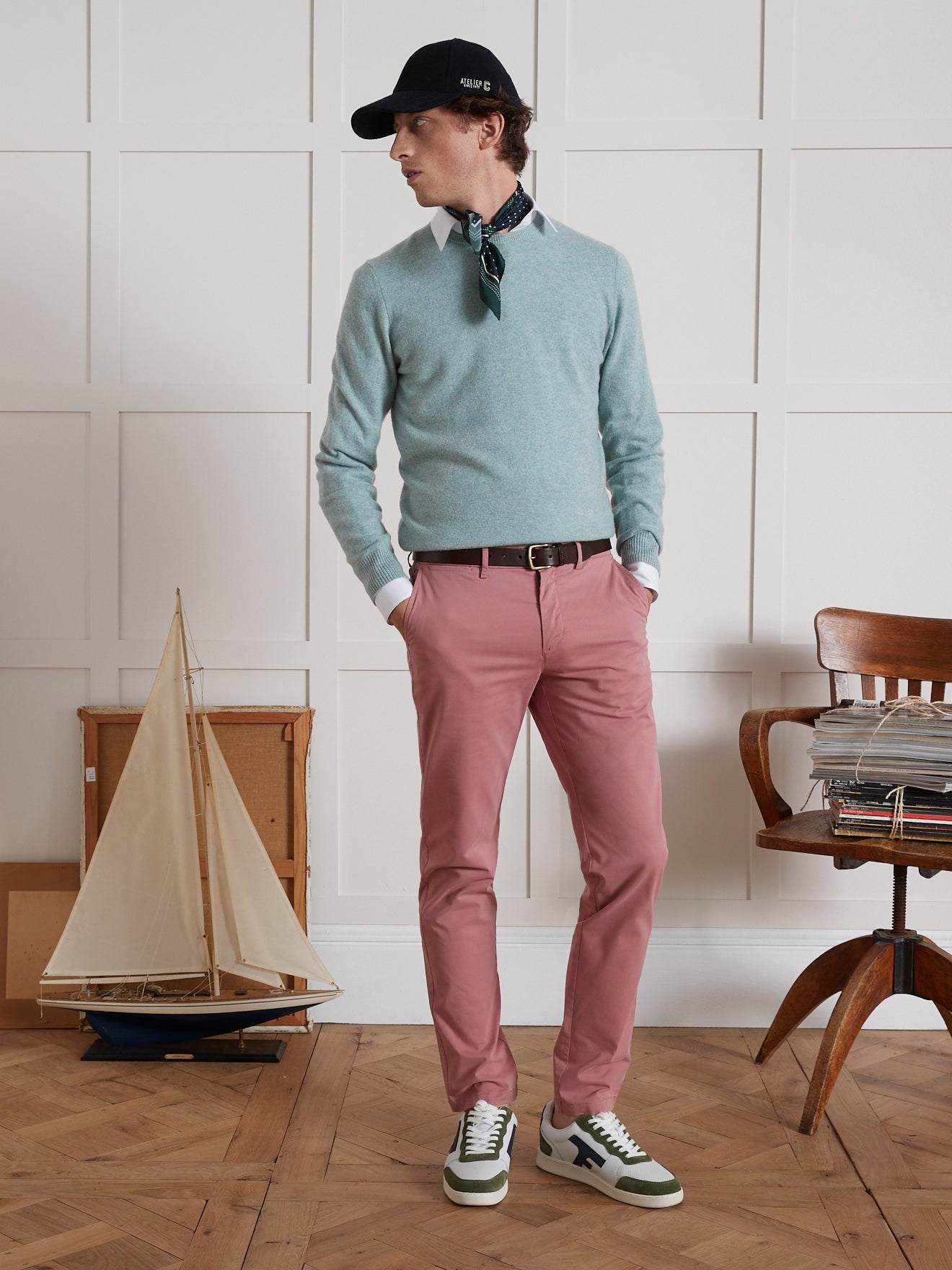 Pantalon chino homme