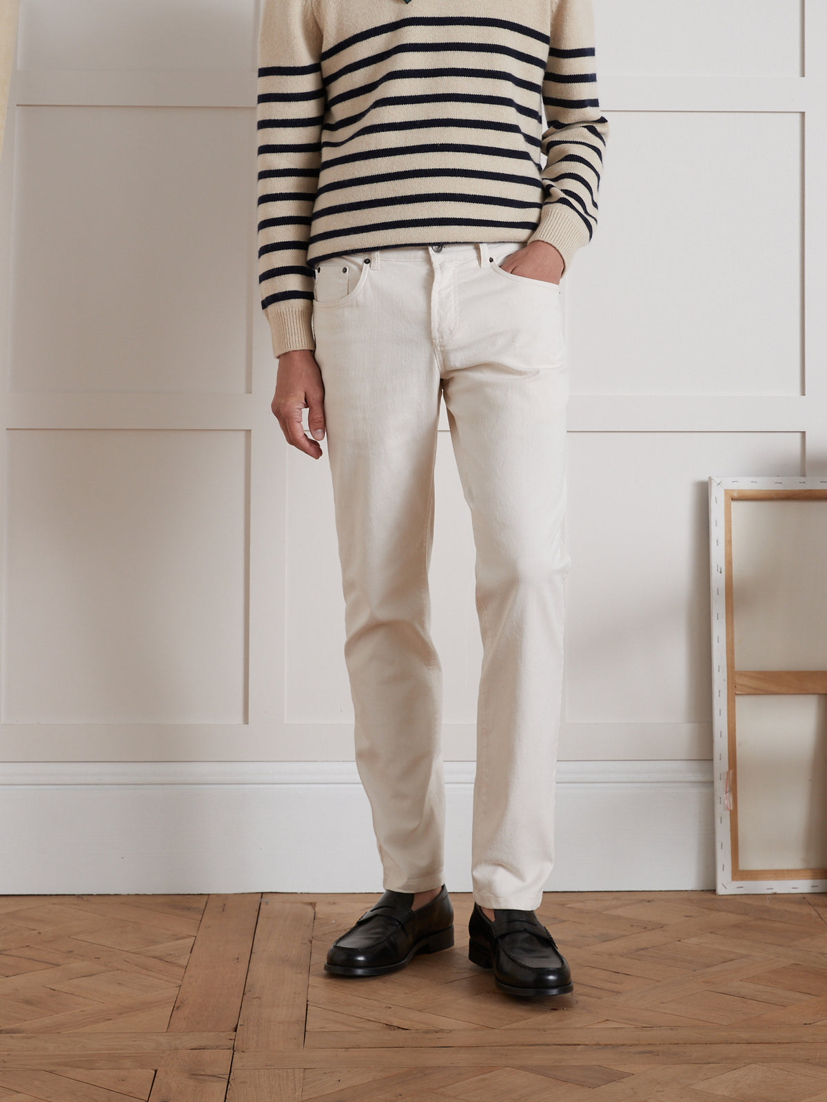 Regular Herren-Jeans - Bio-Baumwolle, nachhaltiges Waschen