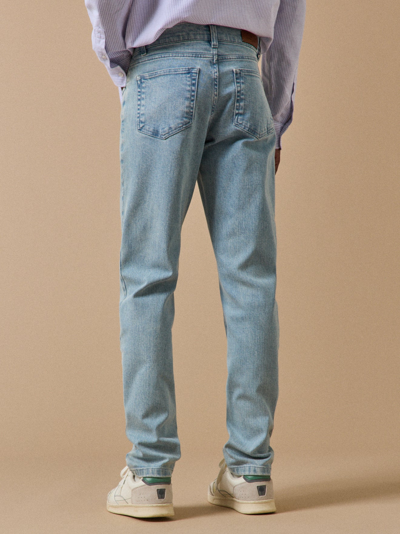 Regular Herren-Jeans - Bio-Baumwolle, nachhaltig gewaschen