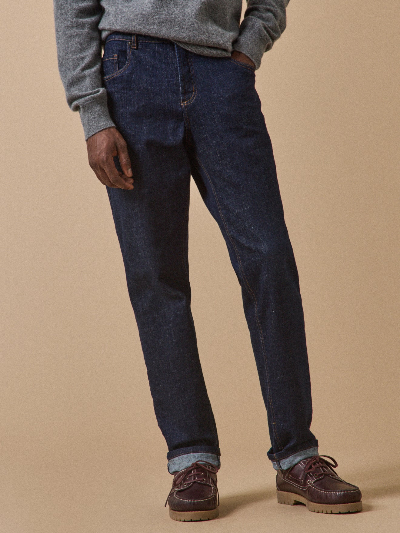 Regular Herren-Jeans aus Bio-Baumwolle