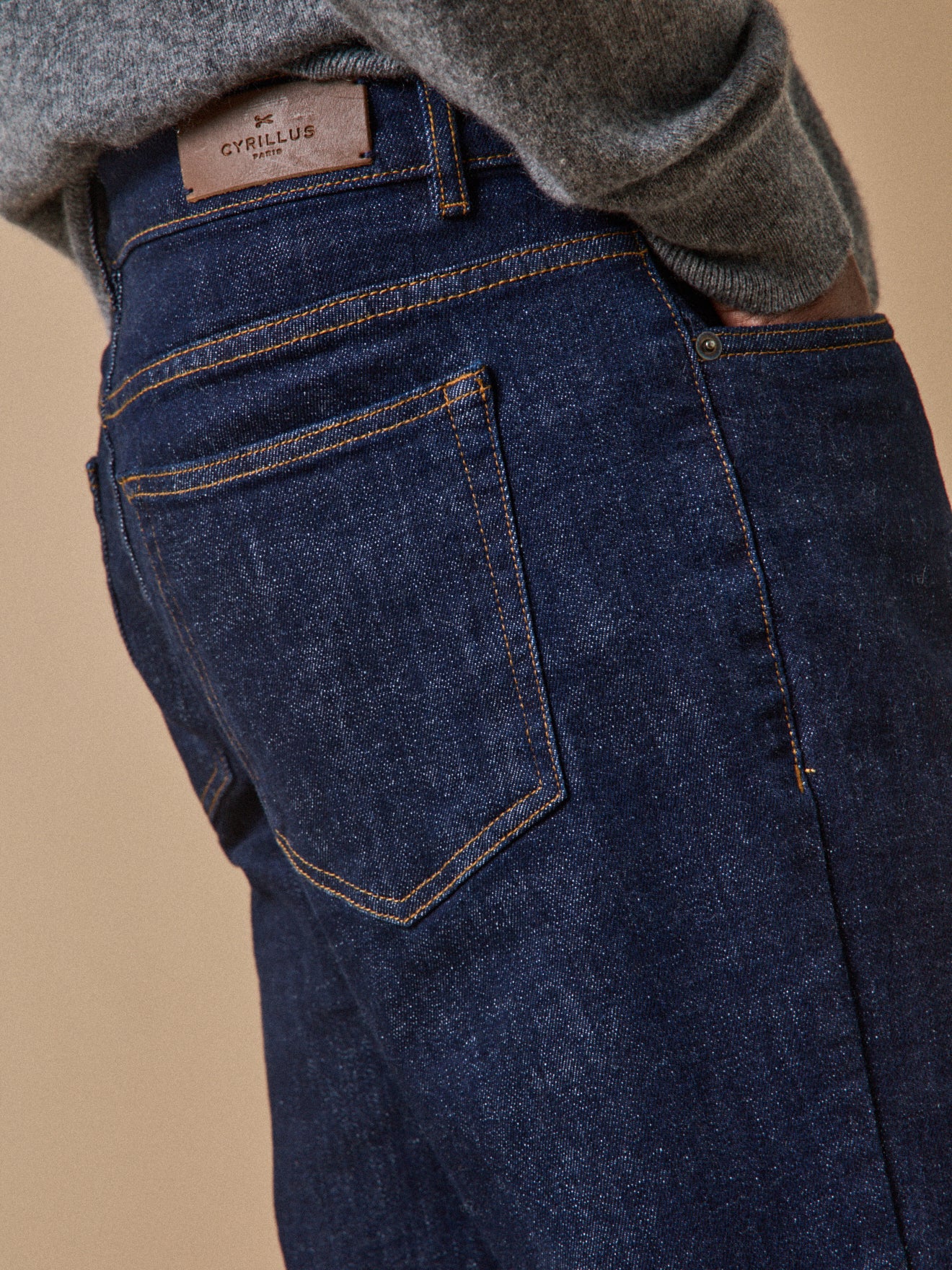 Jean regular homme coton biologique